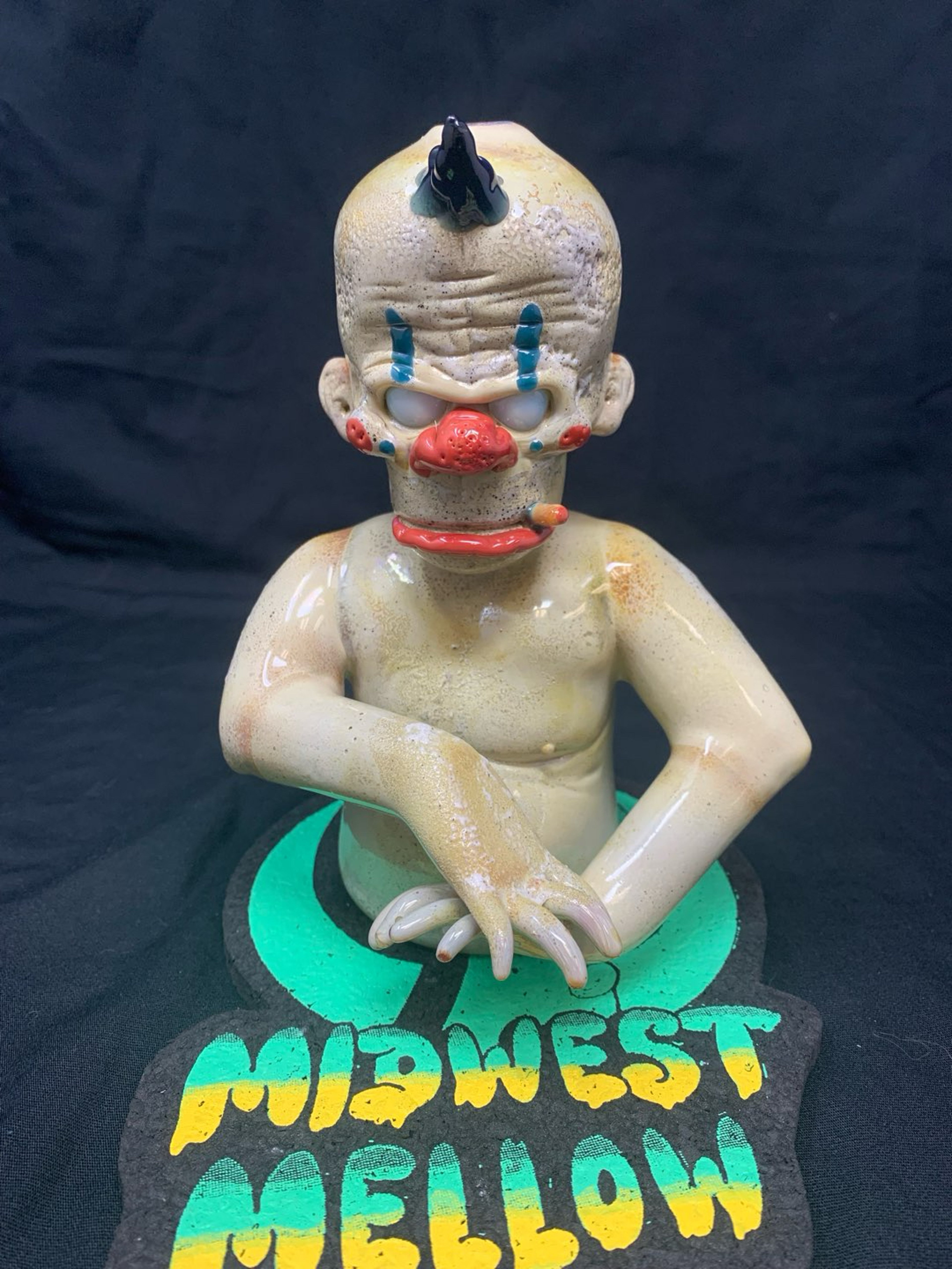 Grime Glass Smoking clown rig image 0