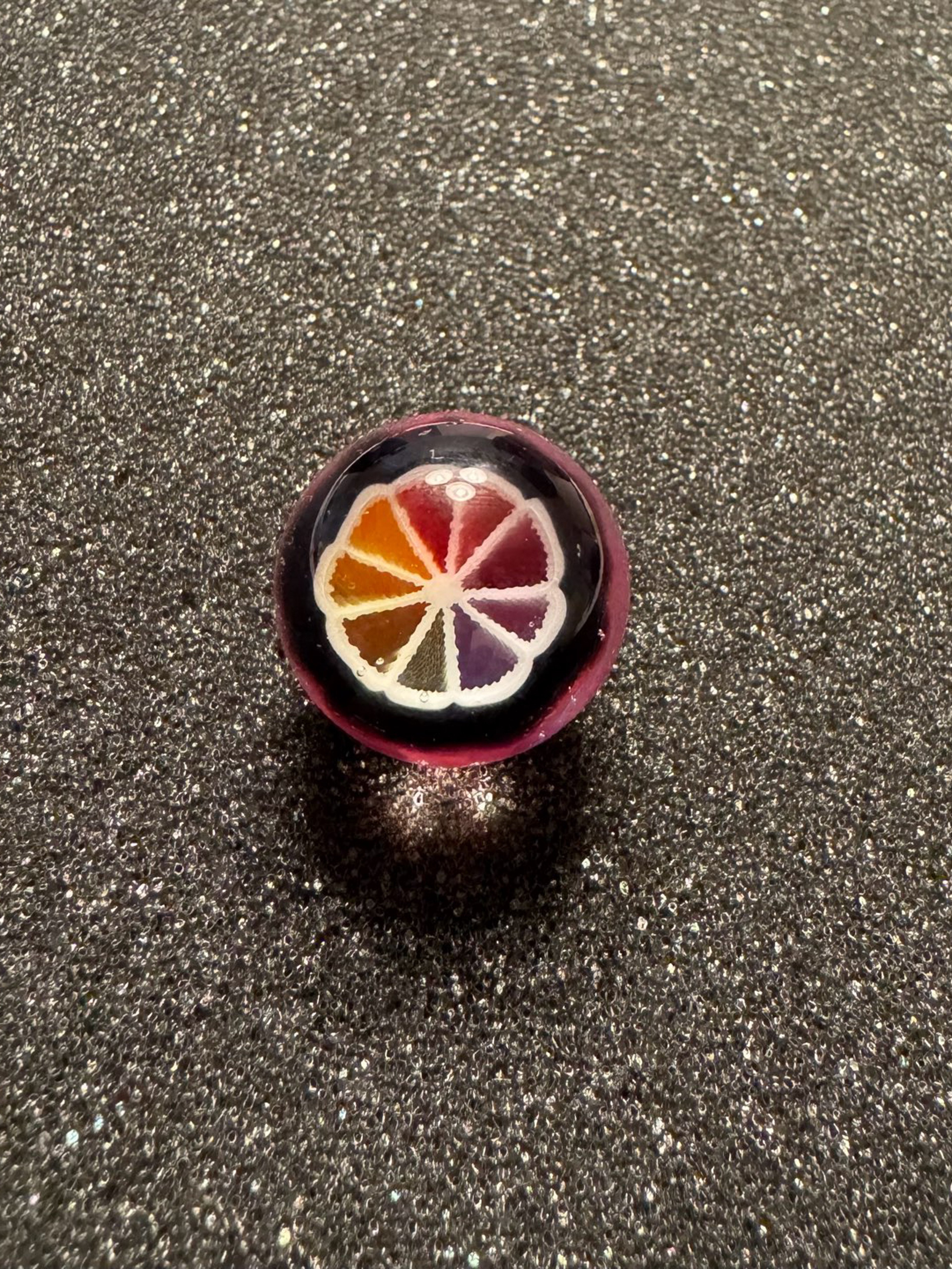 Preview pic of Lyons Glass Rainbow Top Marble 🦁 ✨