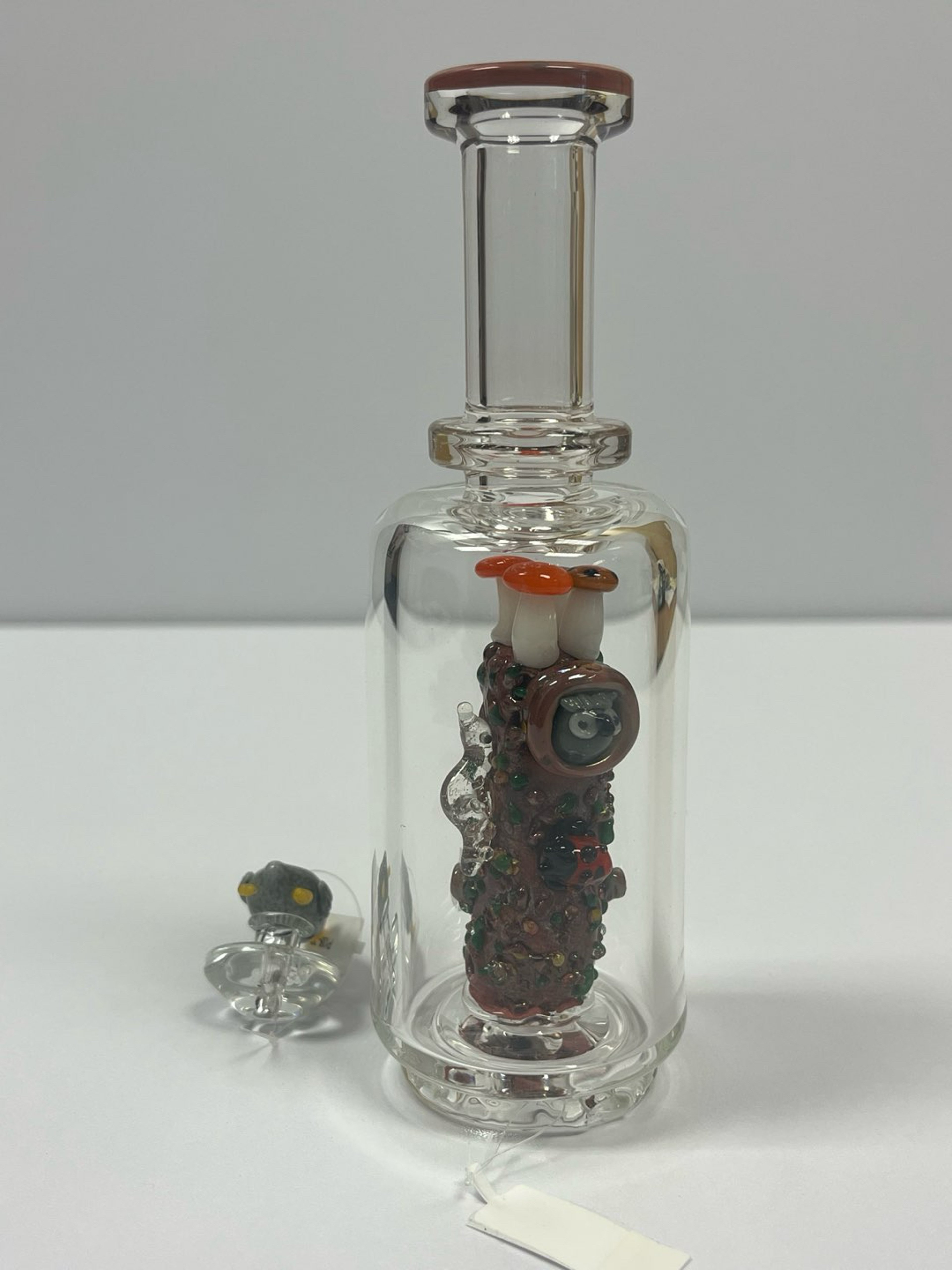 Preview pic of Empire Glassworks Hooty Woodland Puffco Peak or Peak Pro Top with cap