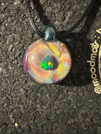 Preview pic of Encased Opal Pendant