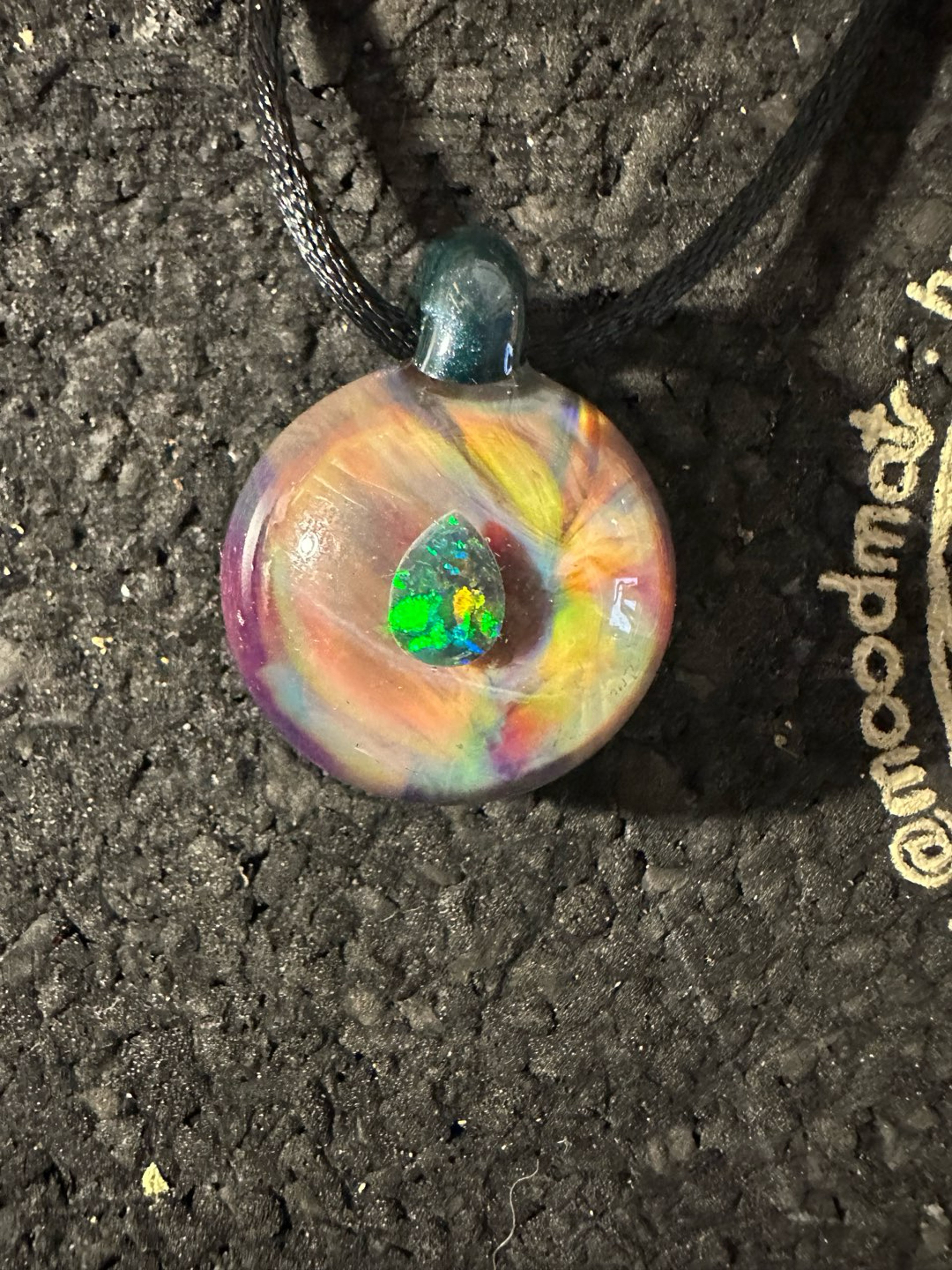 Preview pic of Encased Opal Pendant