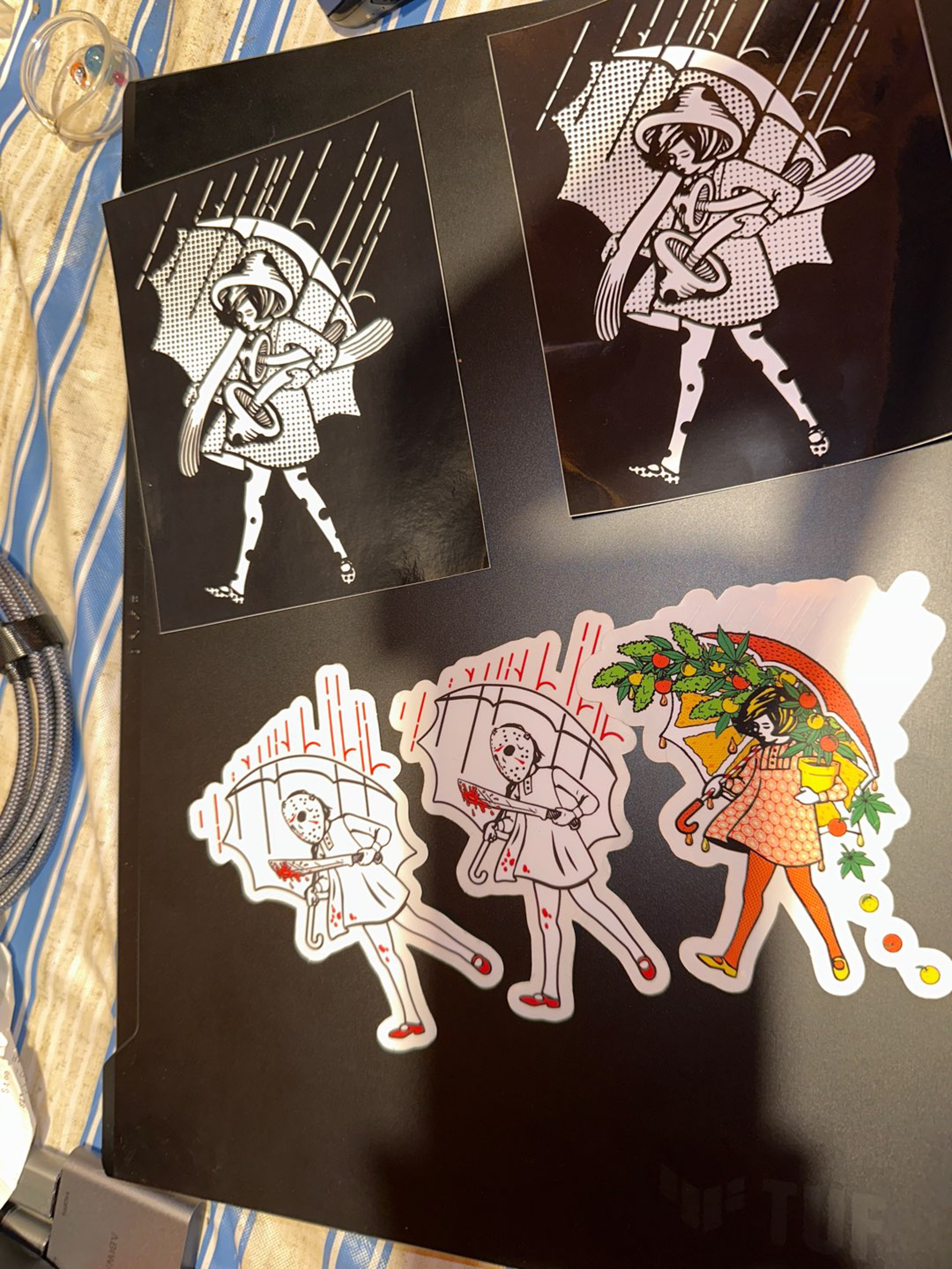 Preview pic of Discontinued slinger stickers