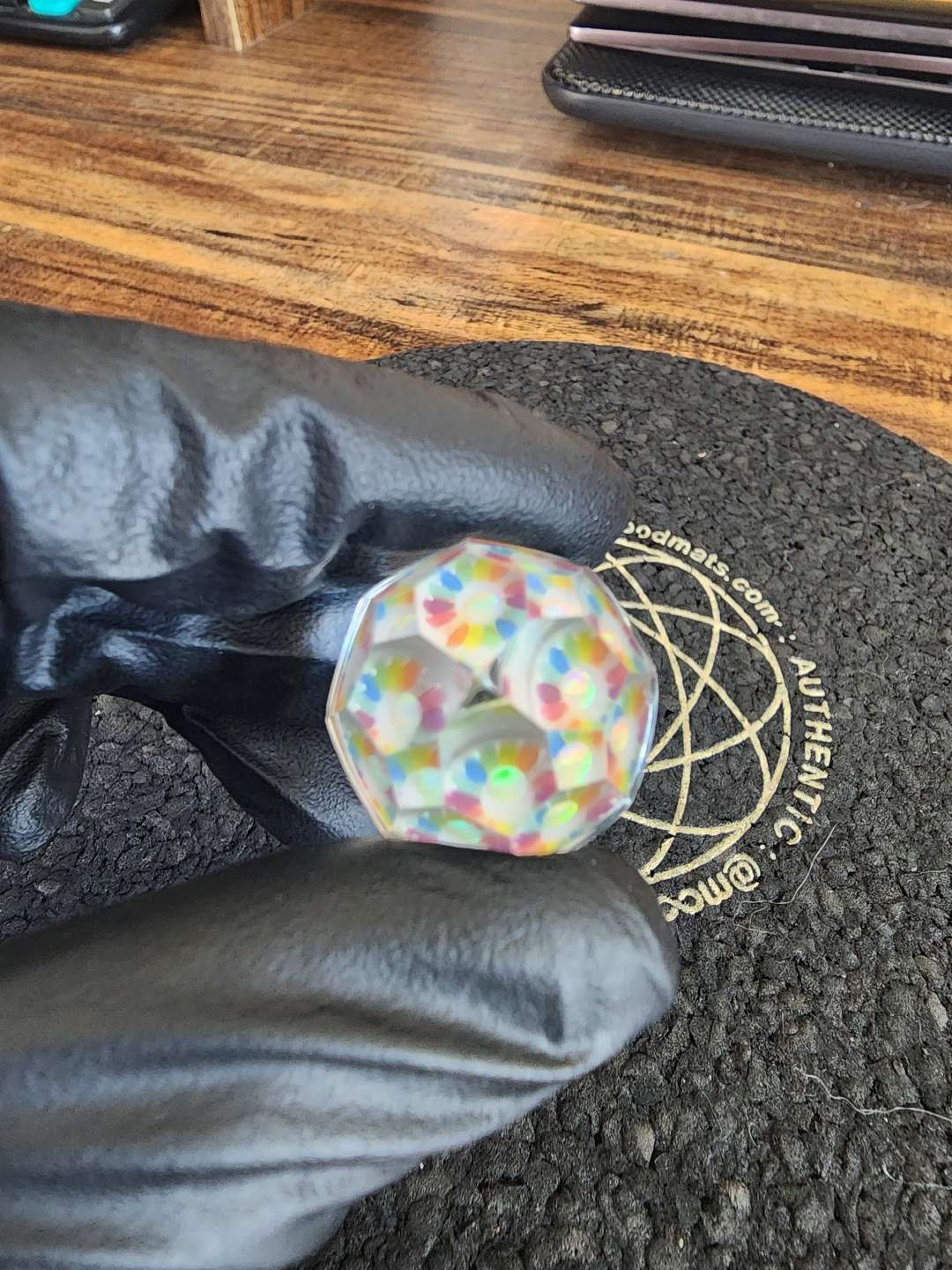 Preview pic of Karma Glass Faceted Slurper Cap