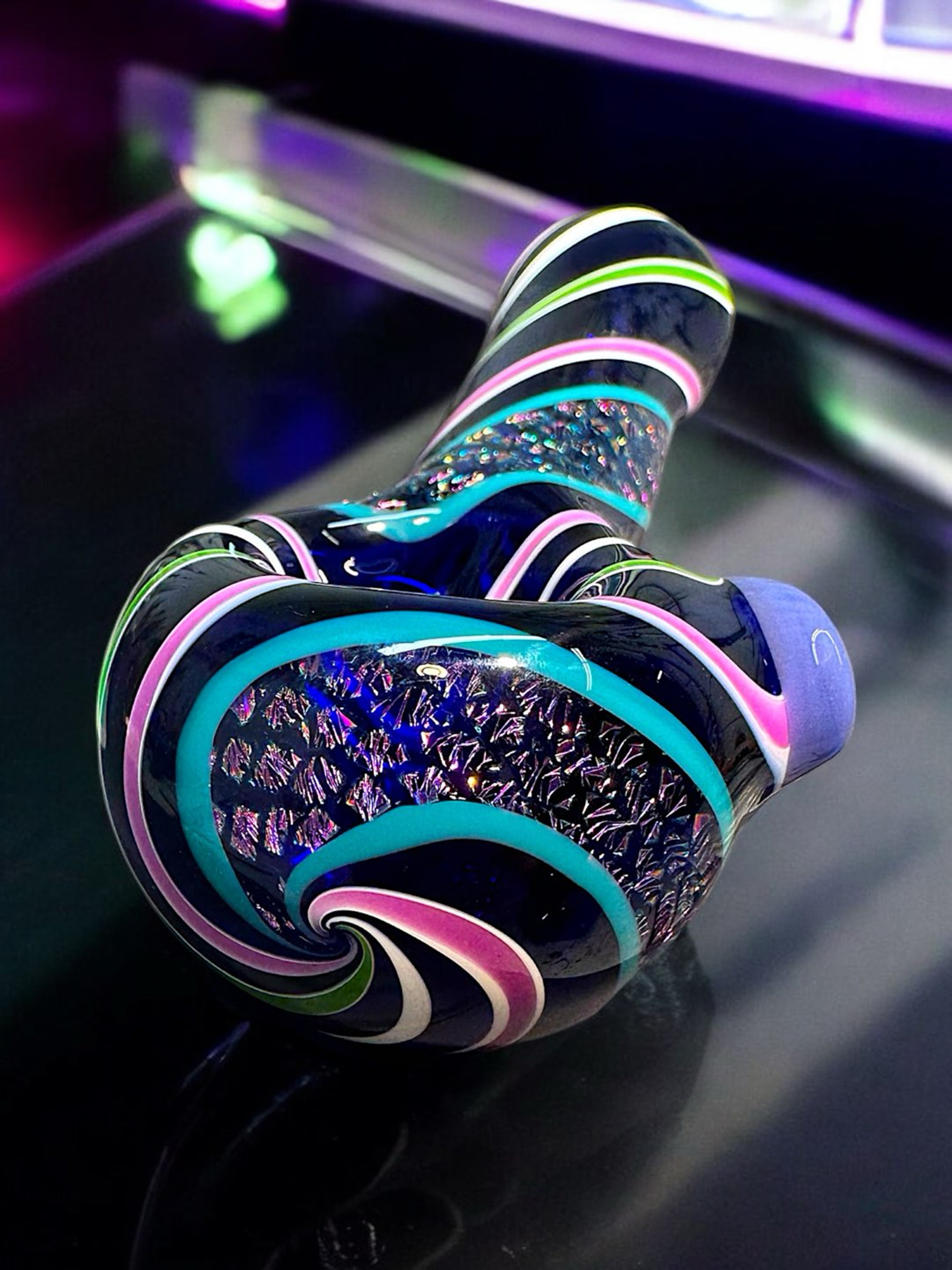 Preview pic of Large Dichro Spoon Pipe