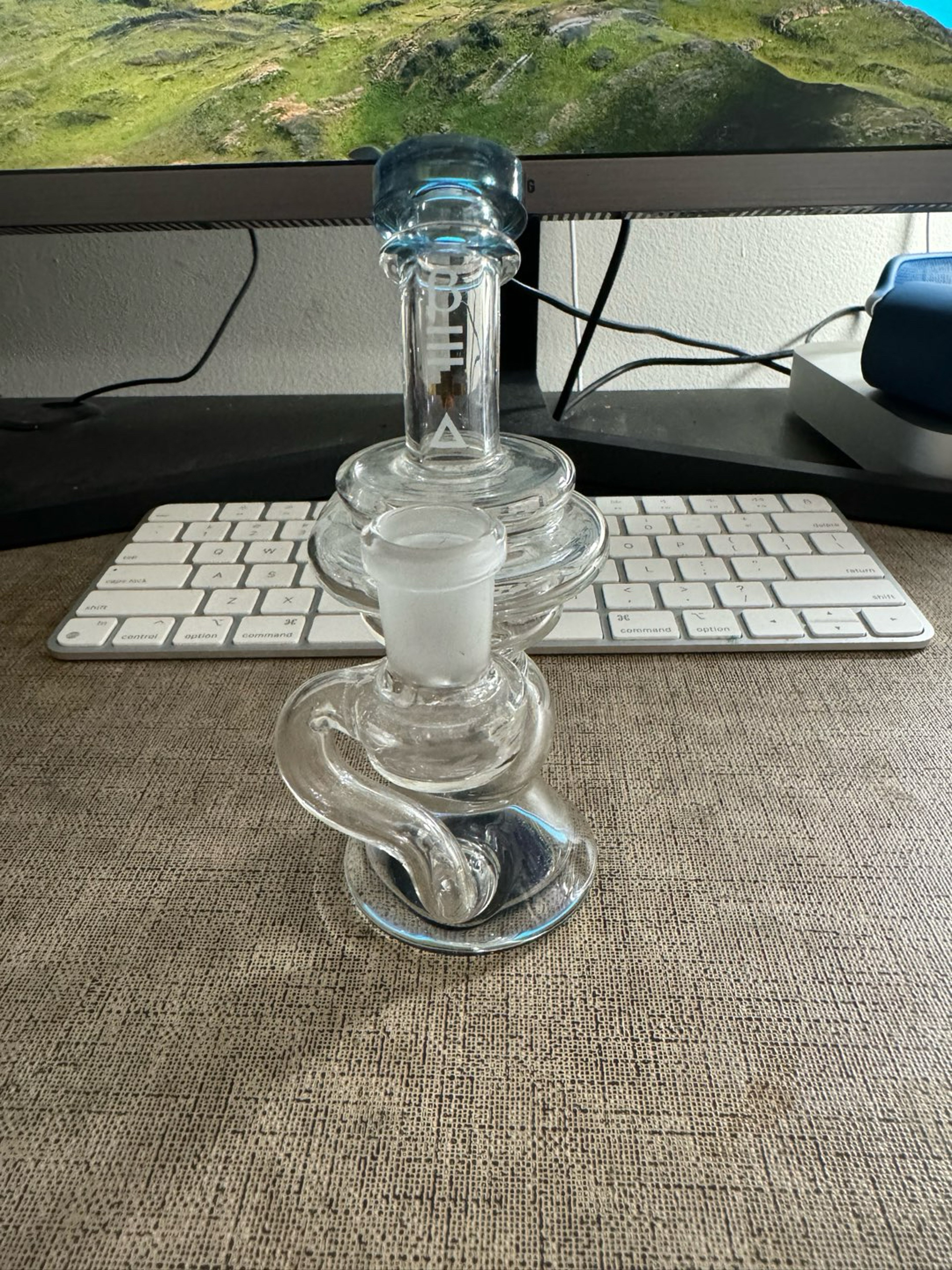 Preview pic of Beta Glass Labs “Klein 2.0” Mini Rig/Bong #465/500