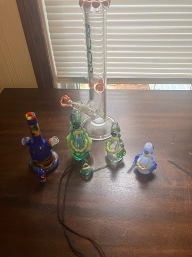 Preview pic of Fupa sets, simpal glass set, Roor 9 mm custom tube