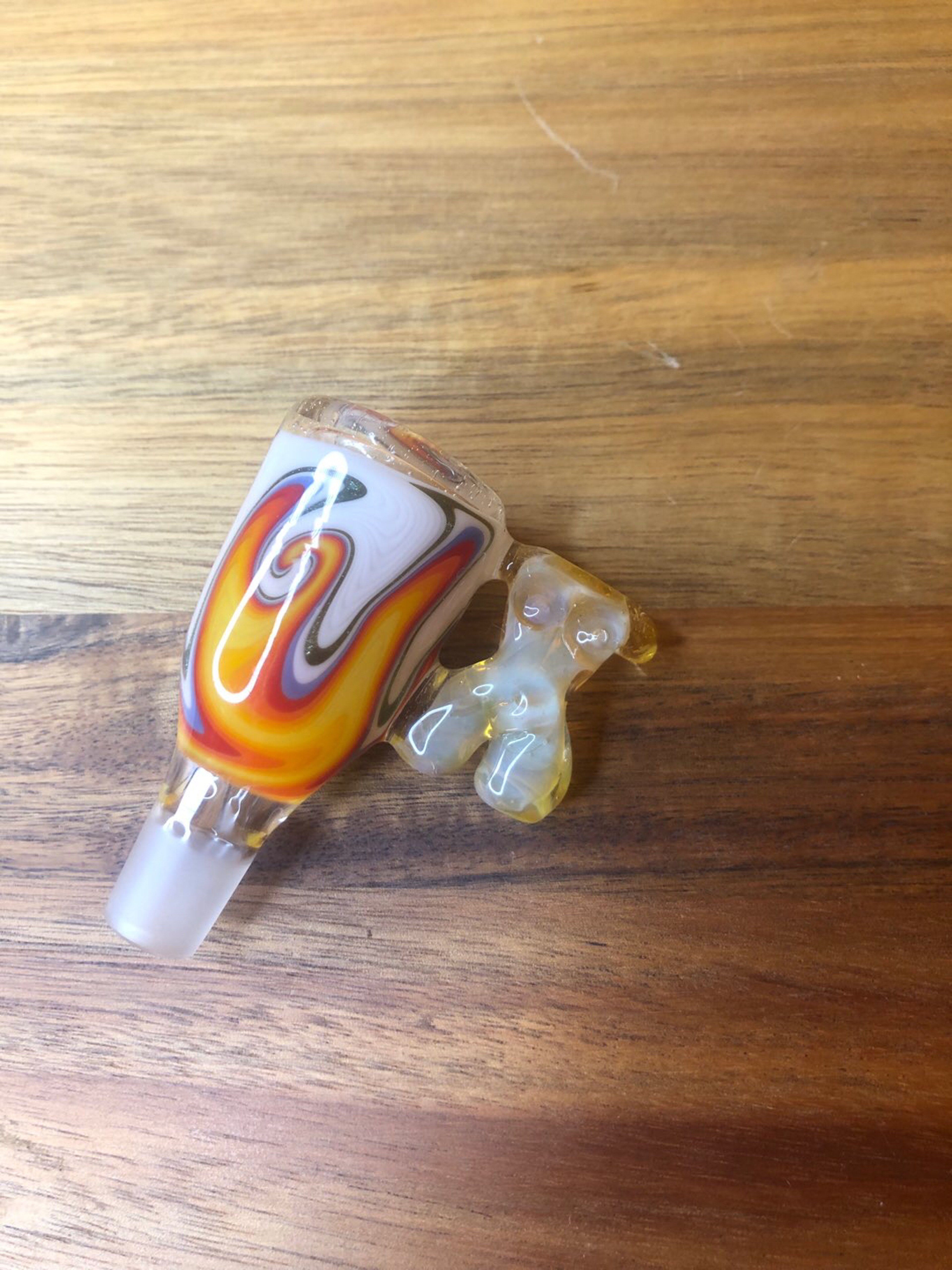 Preview pic of Blazing Body 14mm Glass Bowl by Homie G Glass