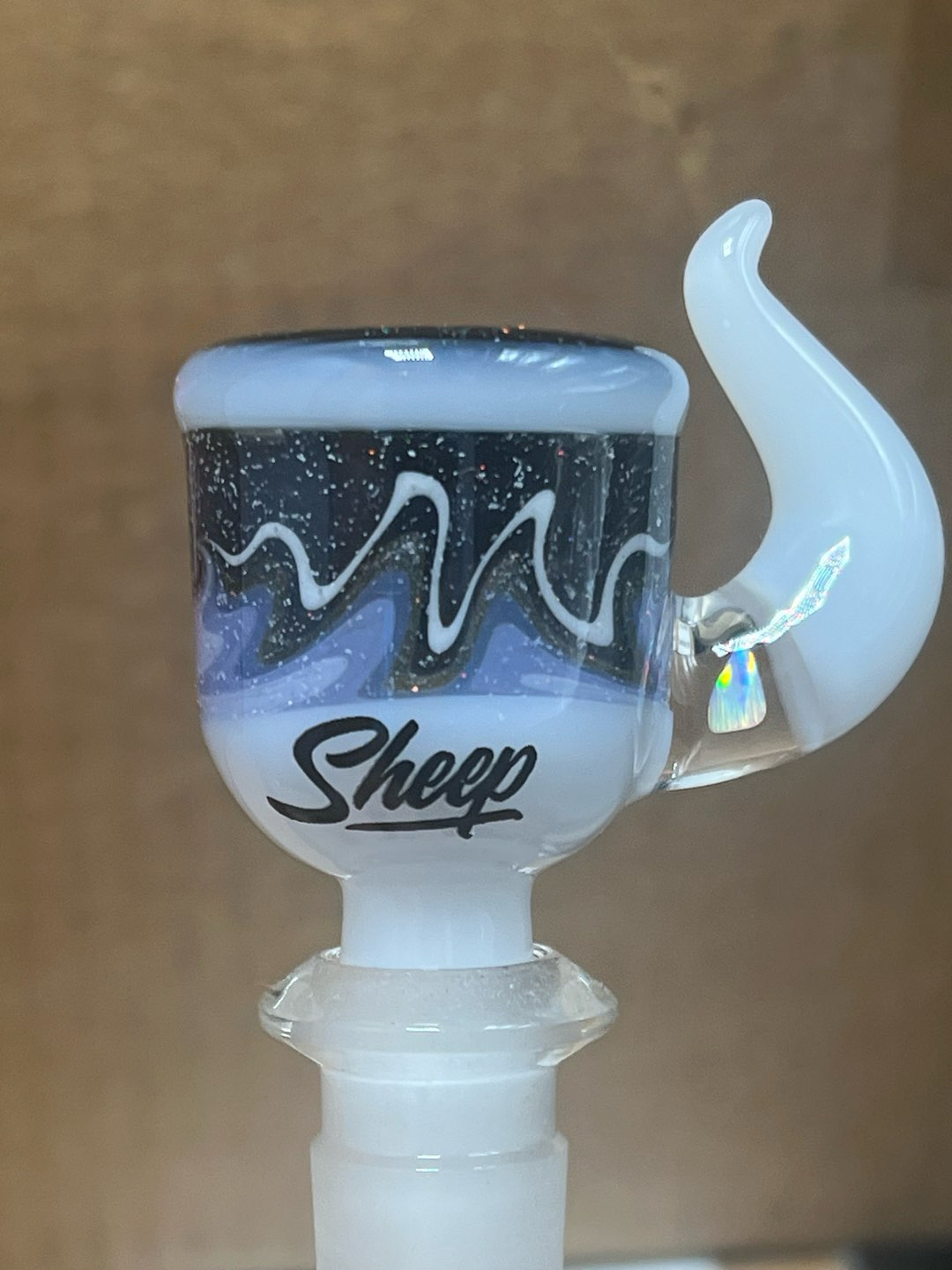 Preview pic of Sheep Glass 5 hole 14mm slide Cropal 1/1