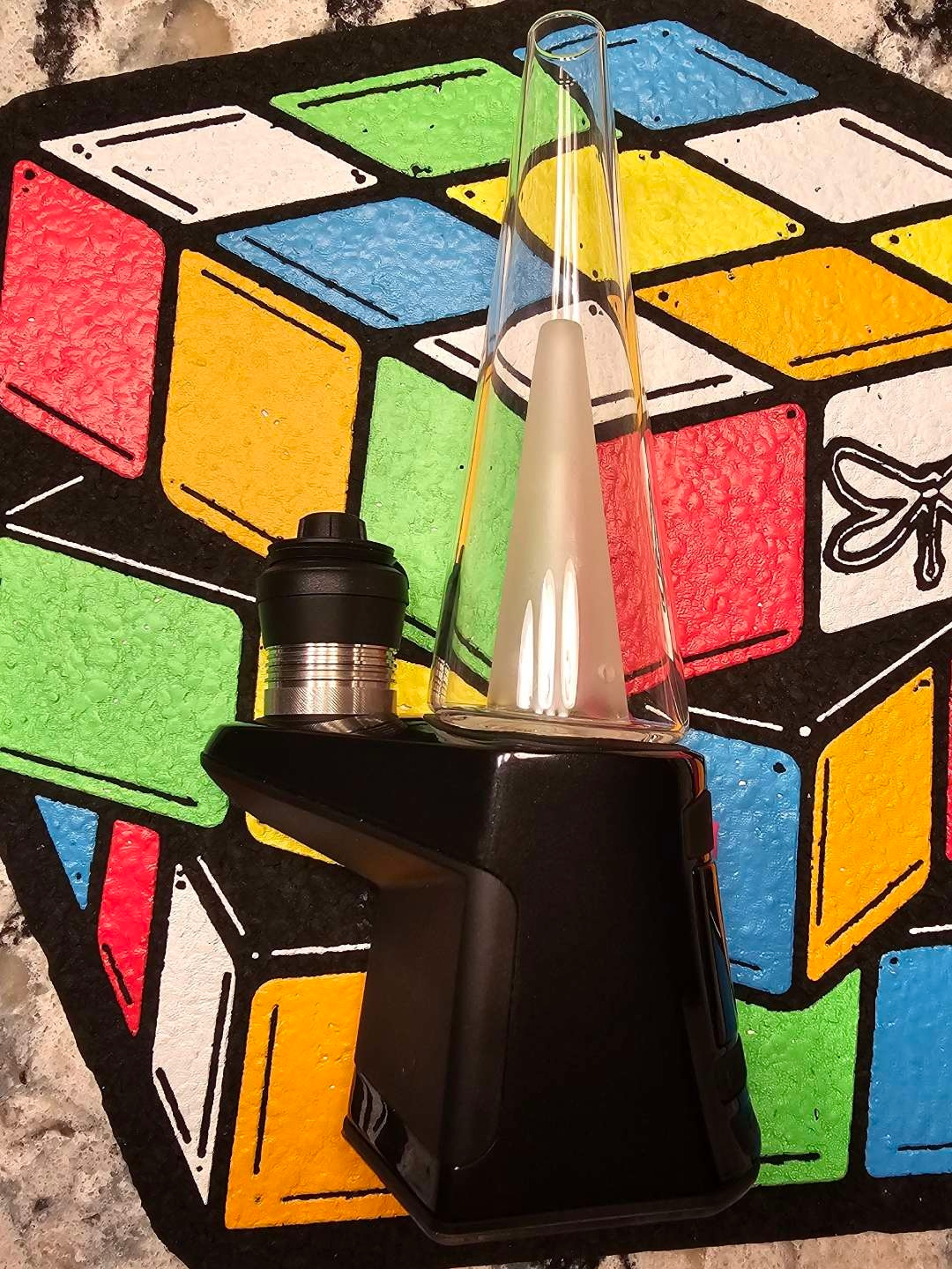 Preview pic of MingVape Luxo Dab E-Rig + Jcvap 5D XXL Chamber