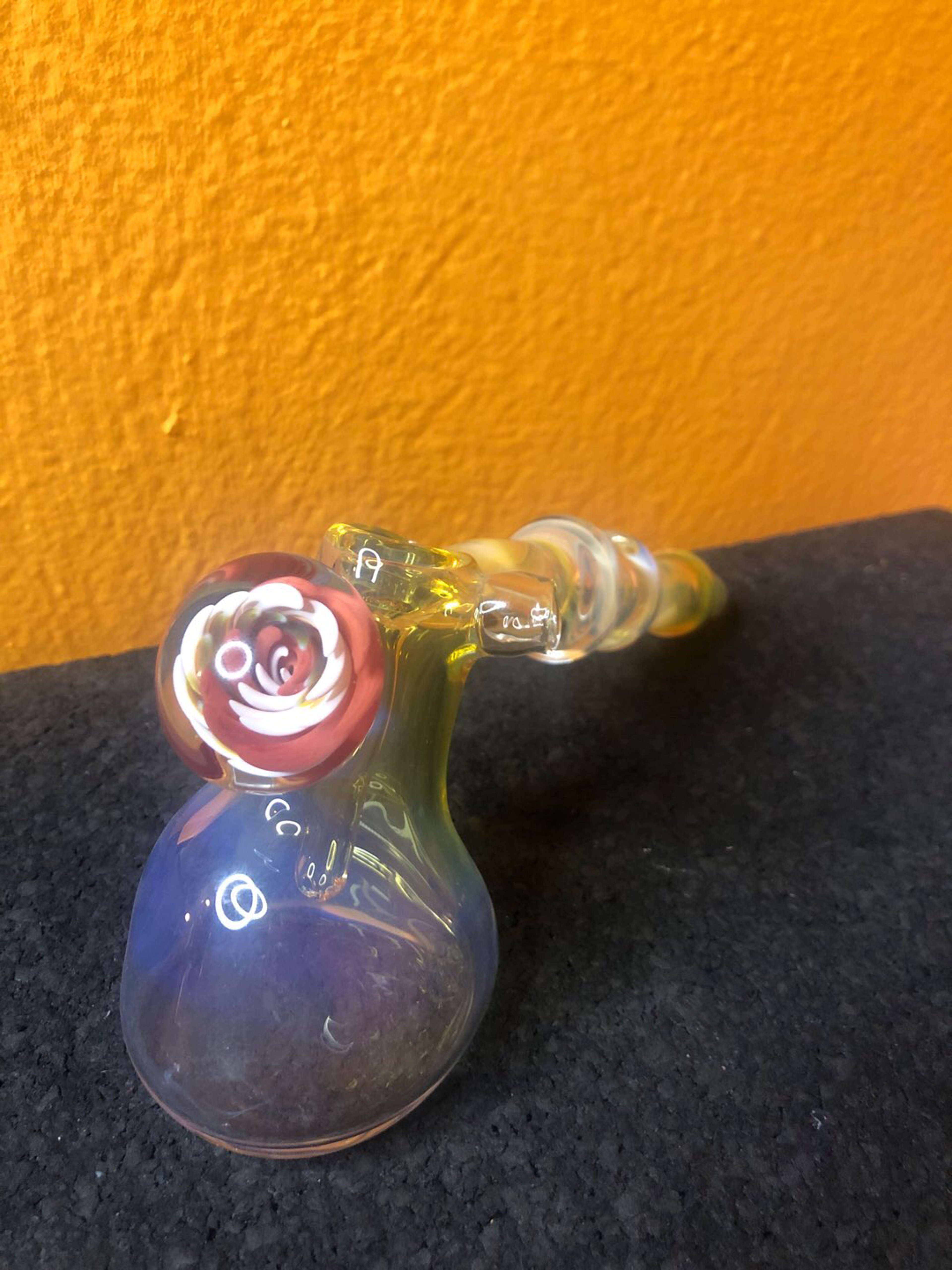 Preview pic of Floral Fume Hammer Bubbler