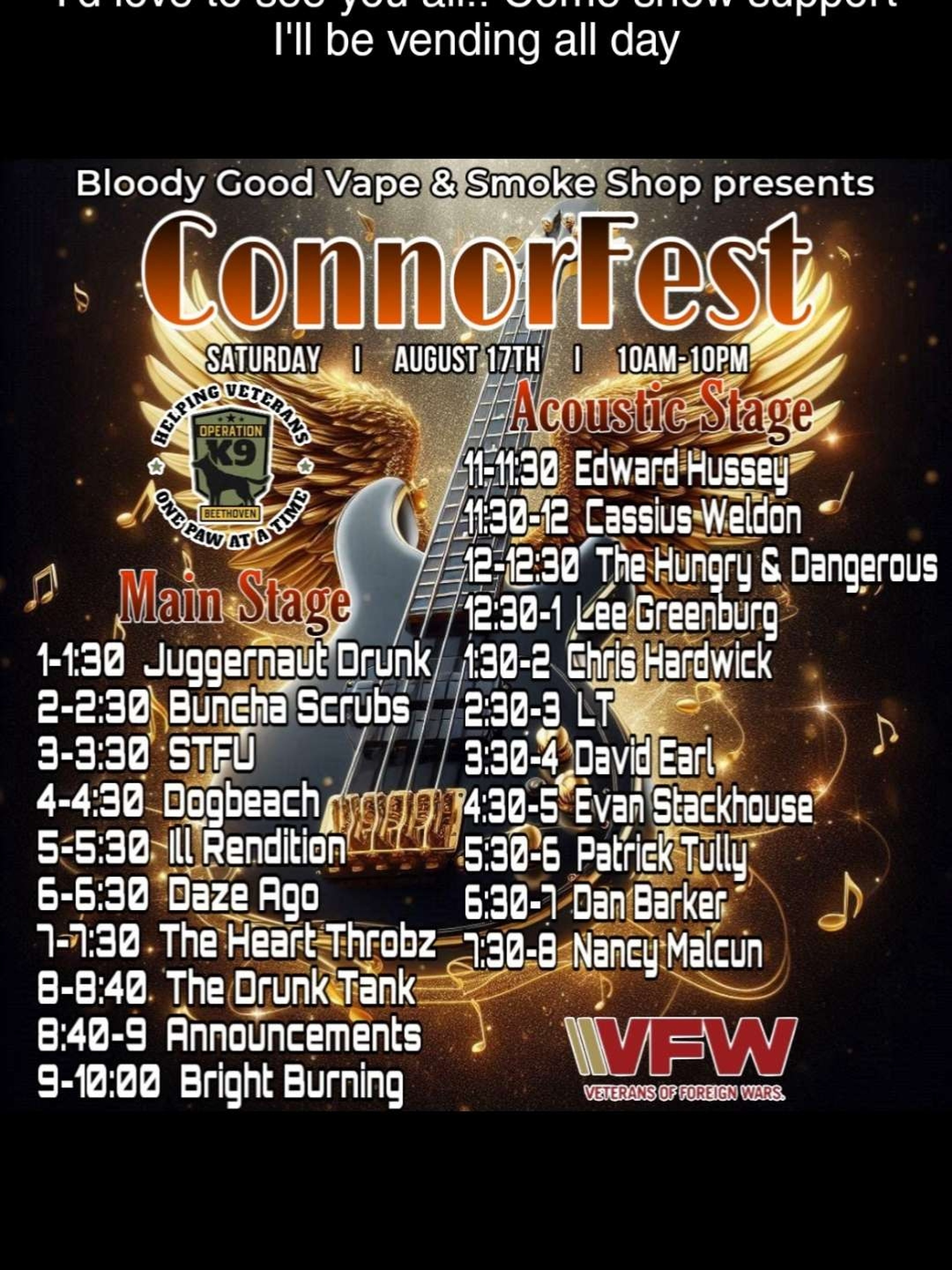 Preview pic of ConnorFest Music Festival
