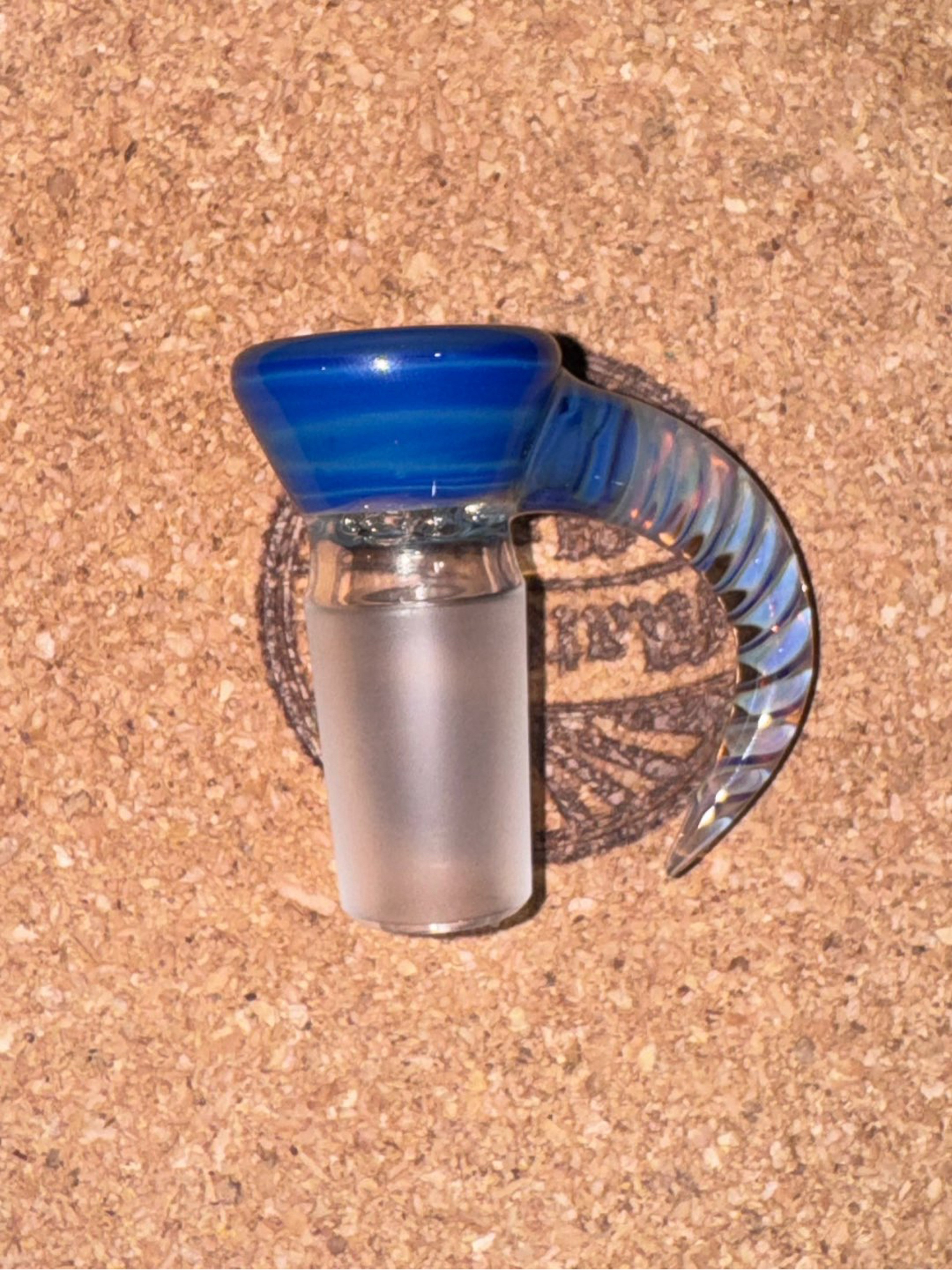 Preview pic of Moose Glass 18mm 5 hole slide in Plum Krazy