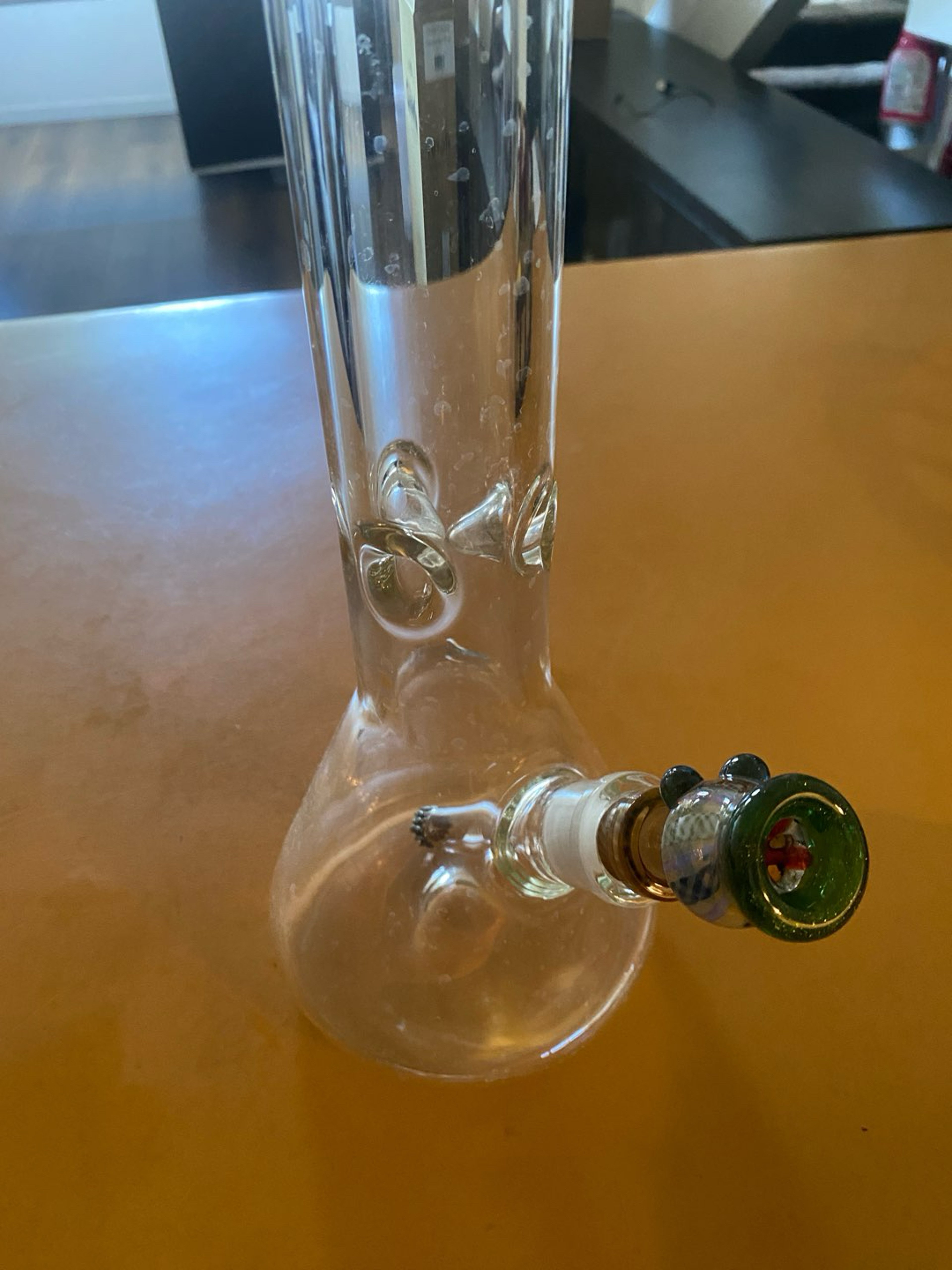 Preview pic of Thick American Beaker and glass bowl