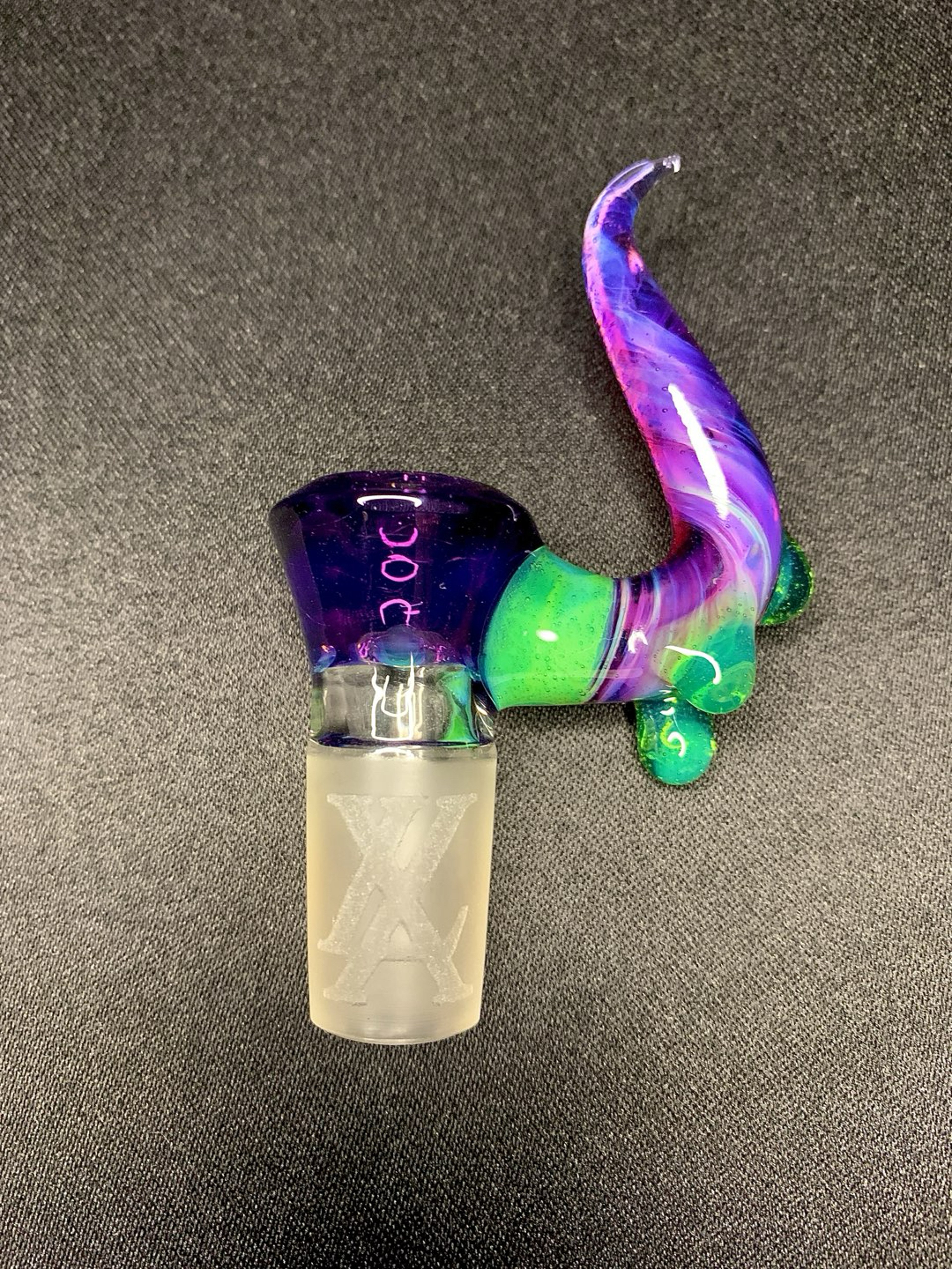 Preview pic of Chaos Gold purple/sea slime 18mm drip slide