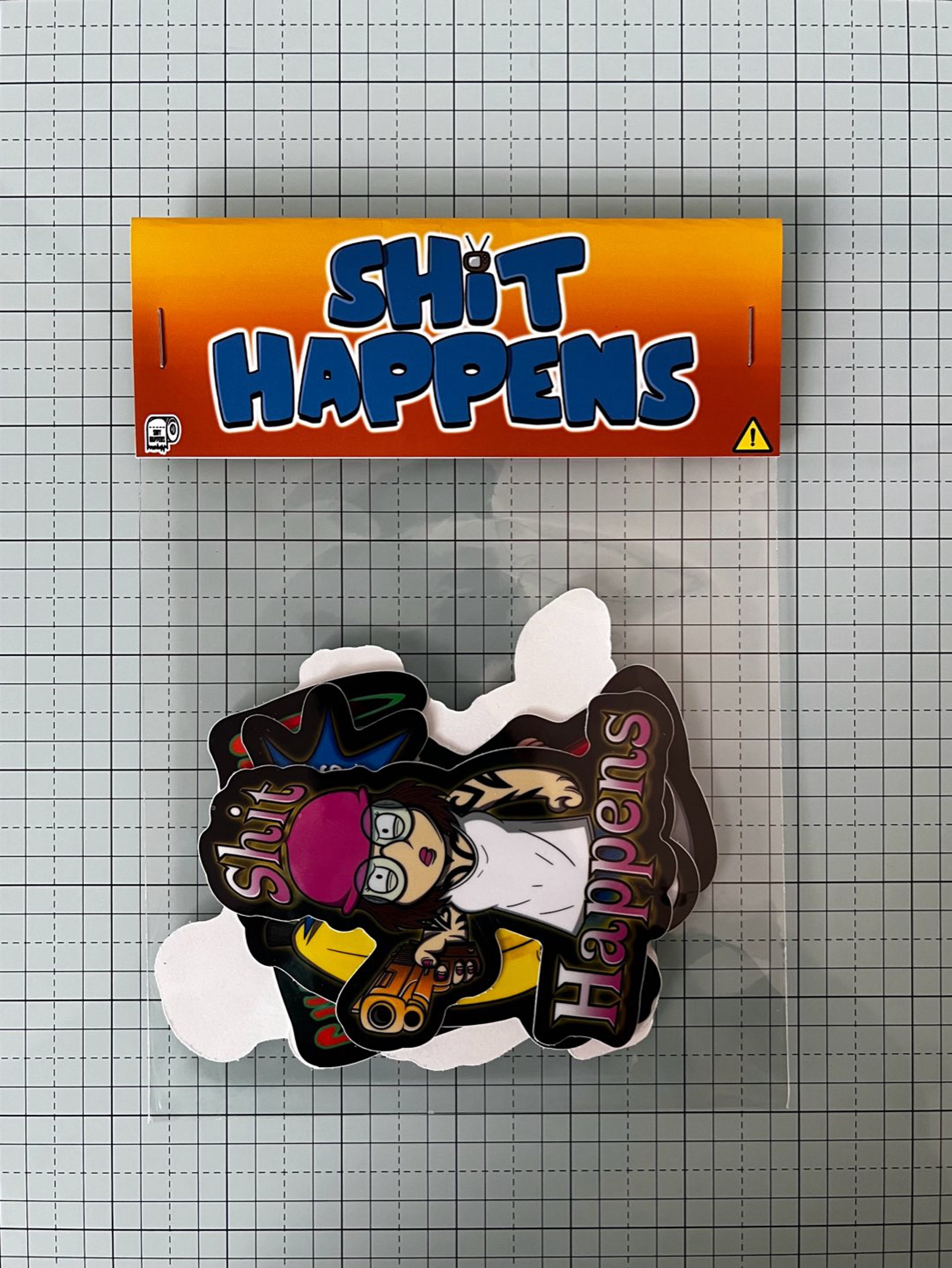 Preview pic of Shit happens X family guy sticker pack