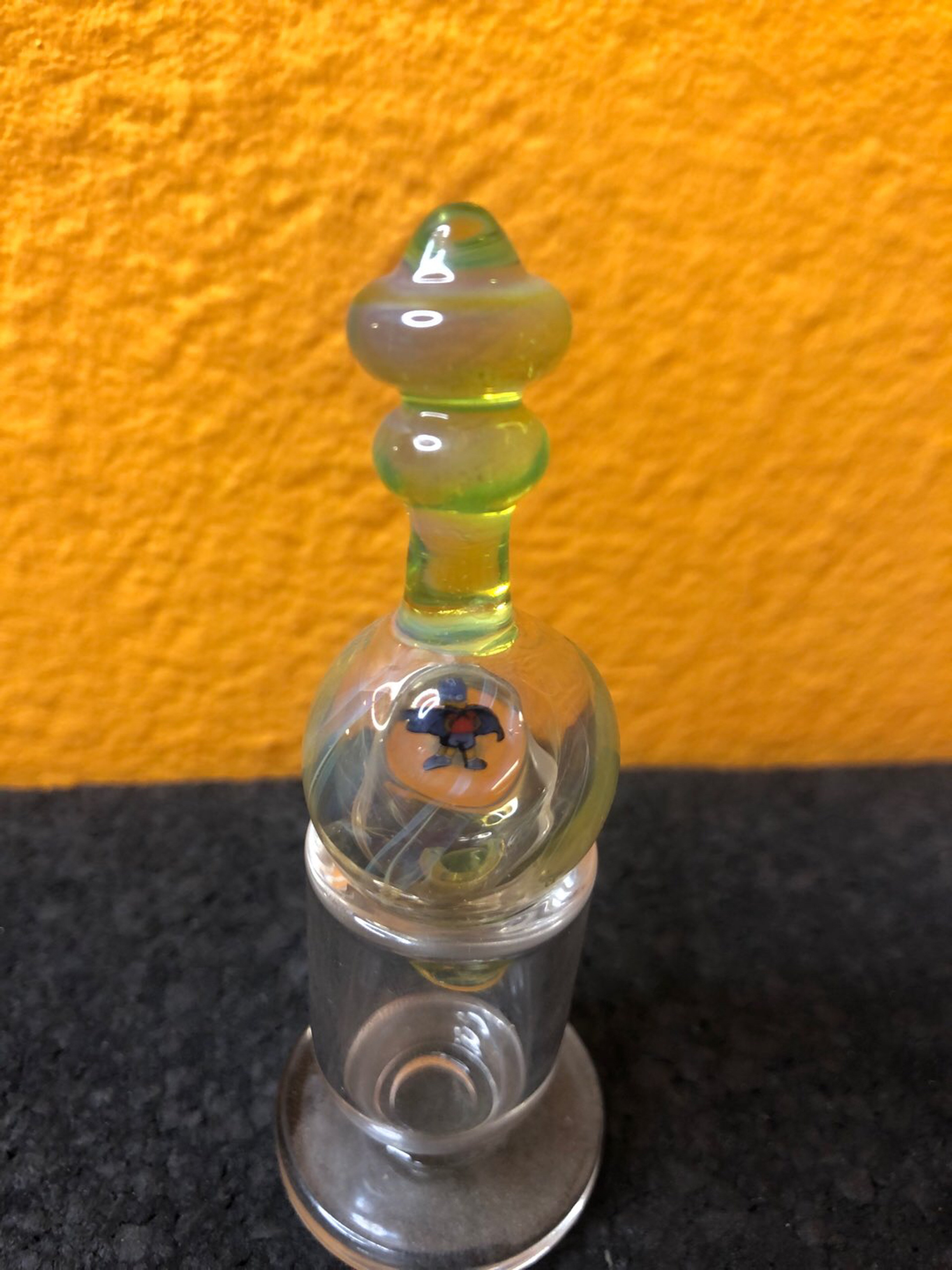 Preview pic of Simpsons Bartman Translucent Glass Bubble Cap