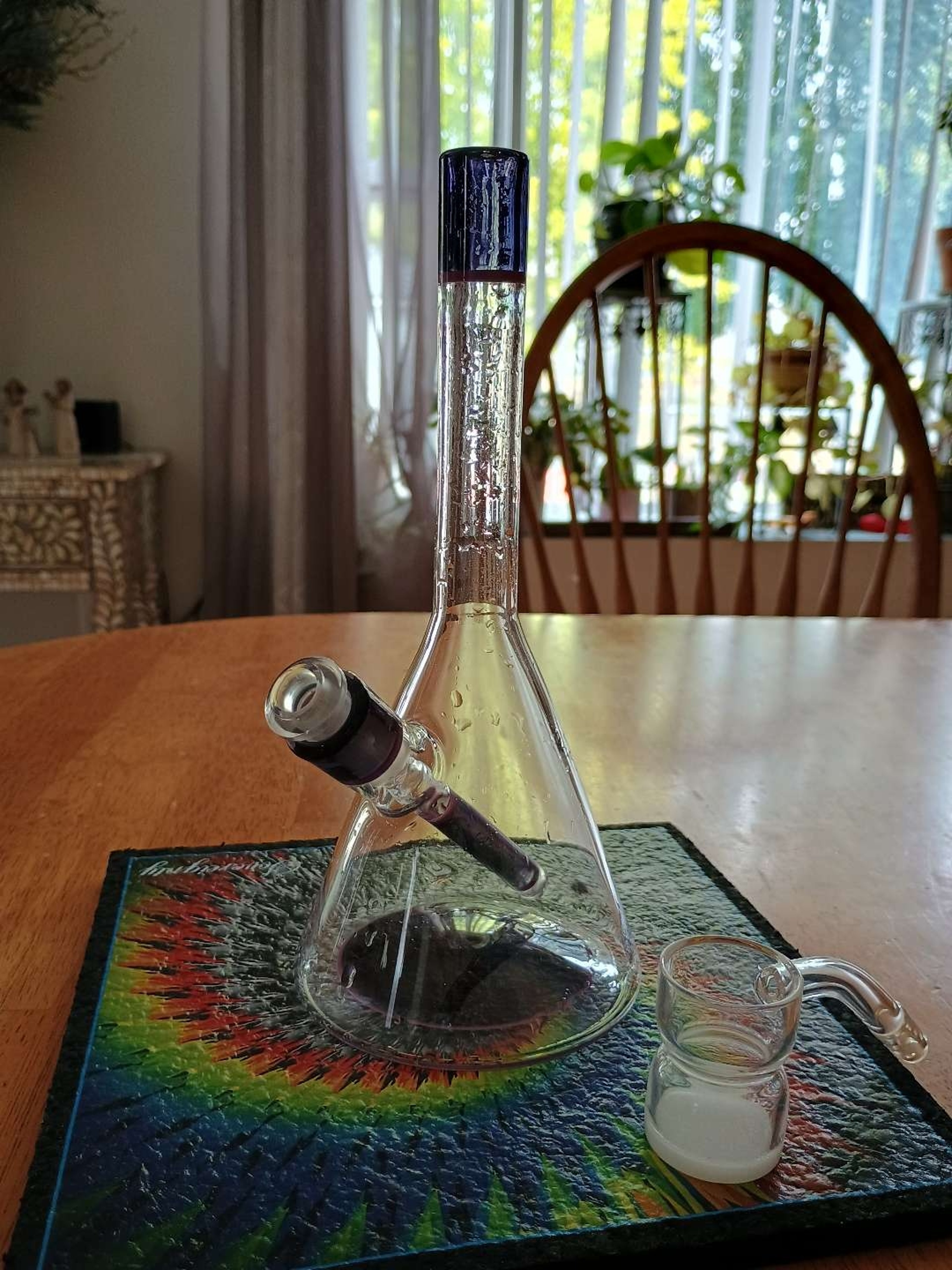 Preview pic of Strawberry Glass tube with / gee west big bucket never used