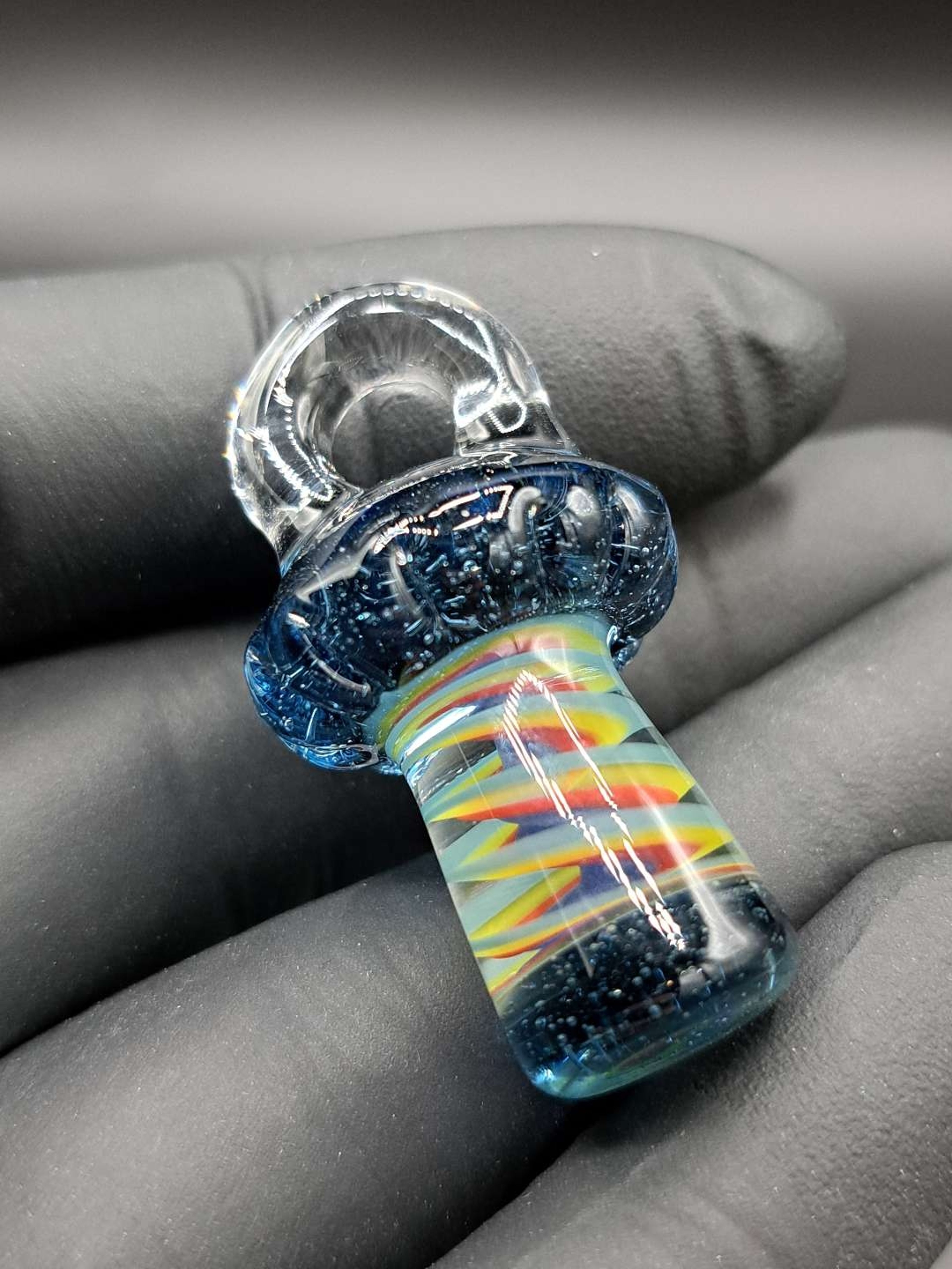 Preview pic of Two uv Mushroom pendants