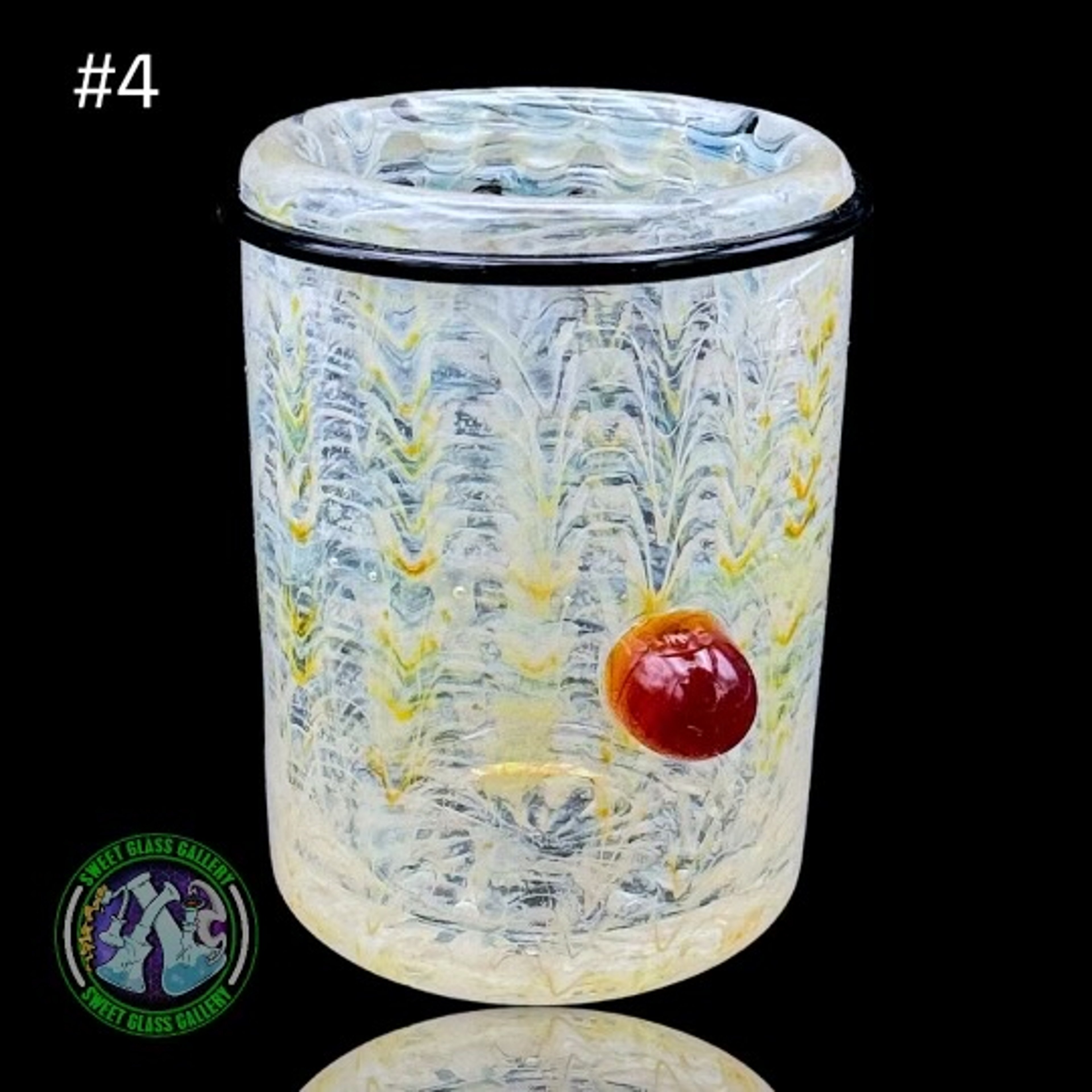 Preview pic of Ben’s Glass Art - Baller Jar #4 - Fume