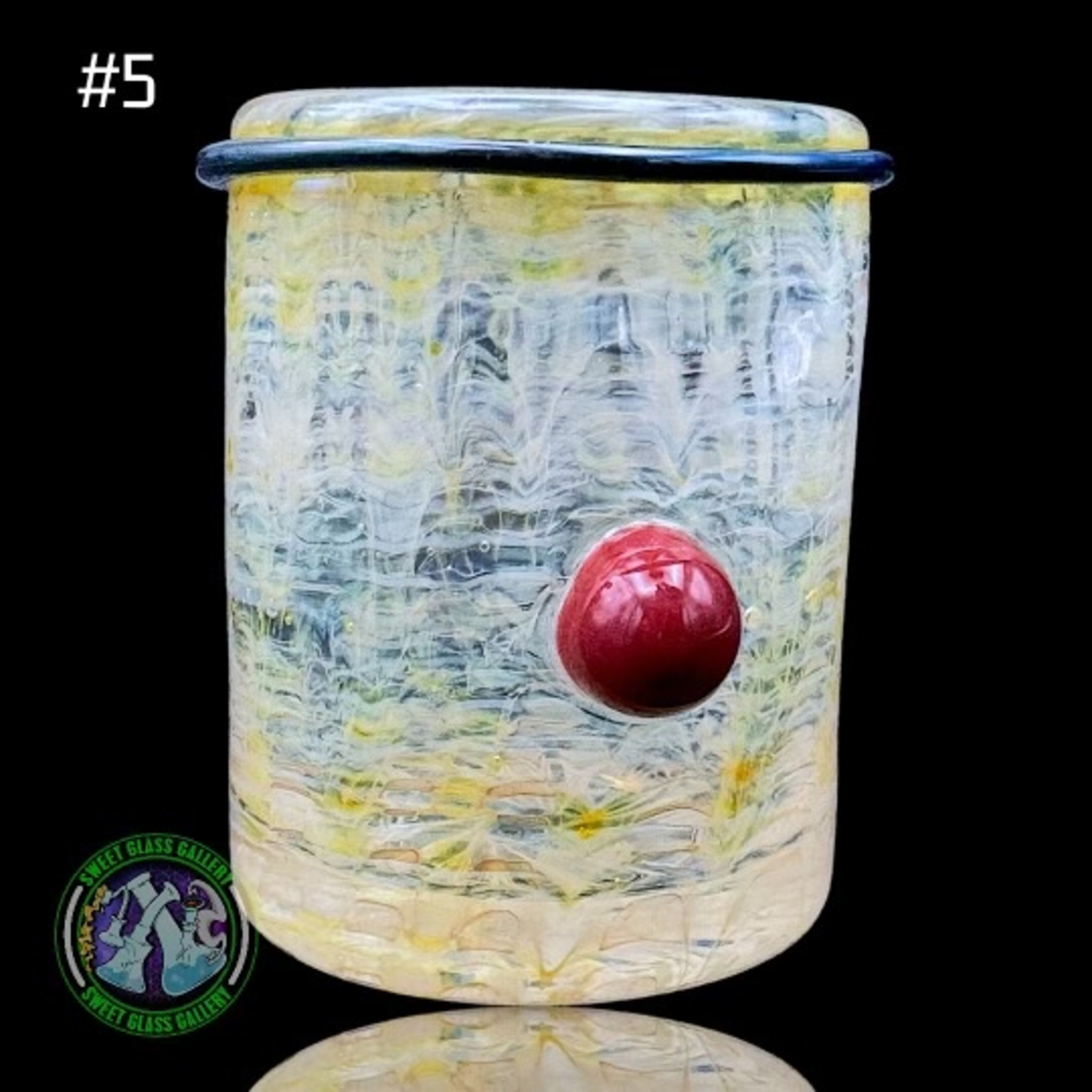 Preview pic of Ben’s Glass Art - Baller Jar #5 - Fume
