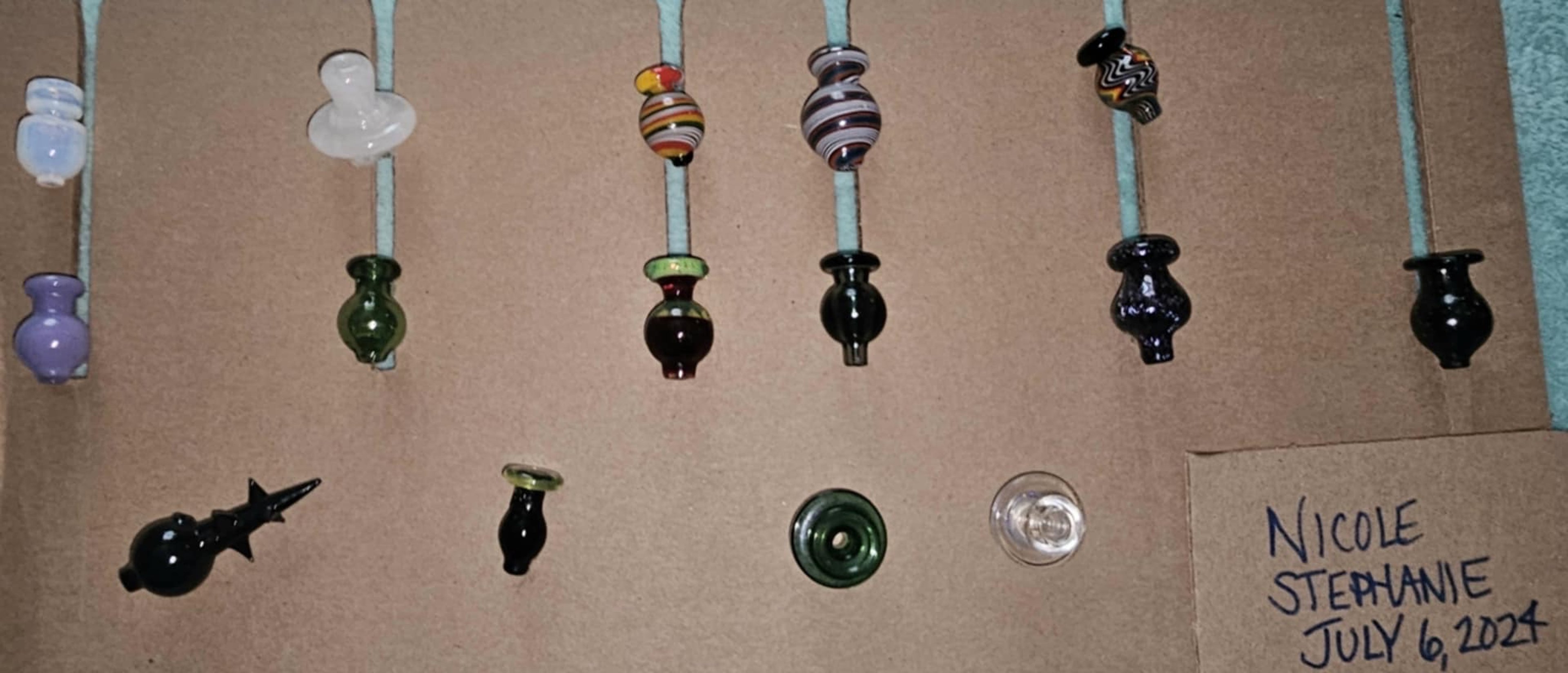 OG puffco peak caps w/ spinner cap image 0