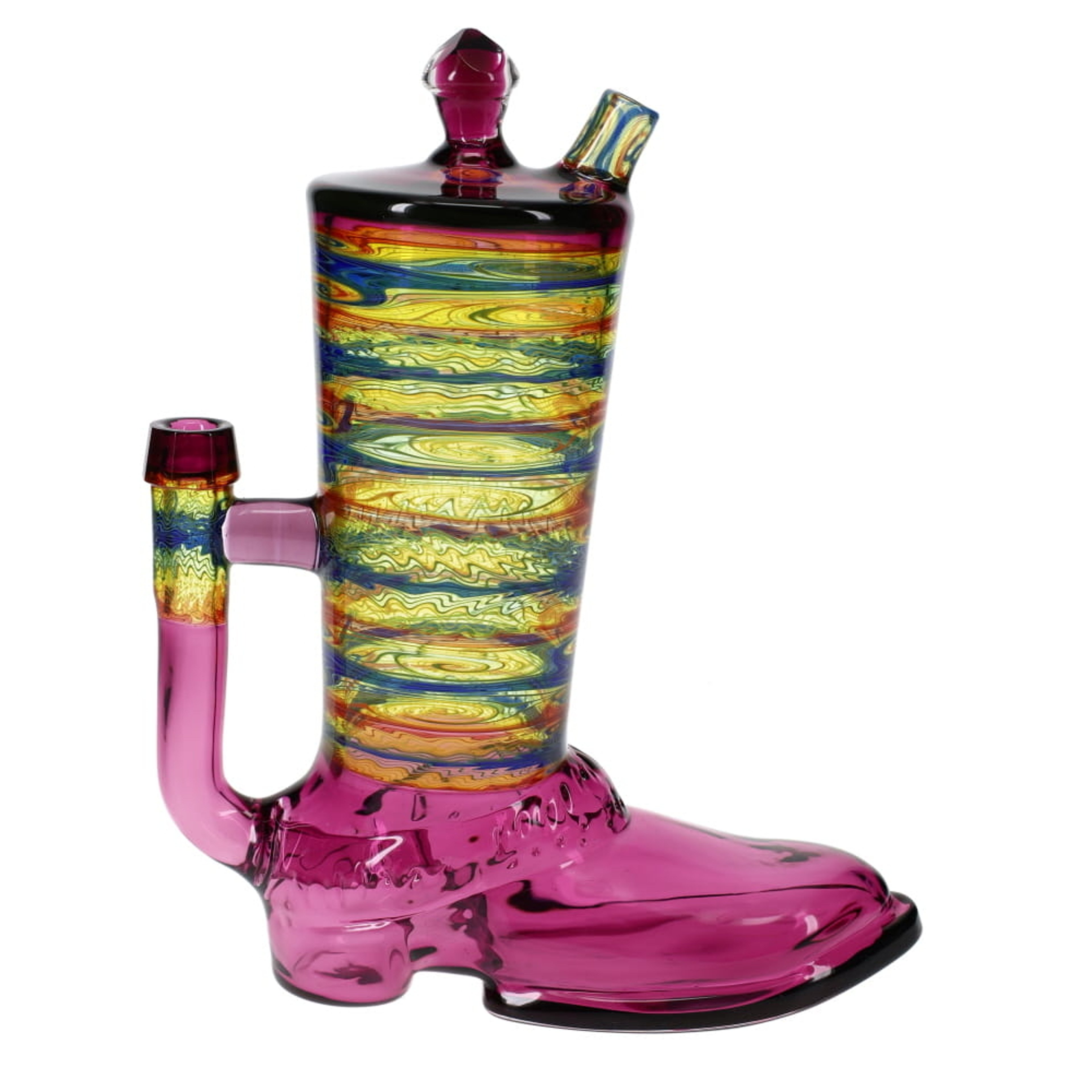 Preview pic of Cowboy Glass X Rad Glass Boot Bubbler