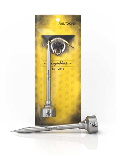 Preview pic of TITANIUM PENCIL WITH CARB CAP