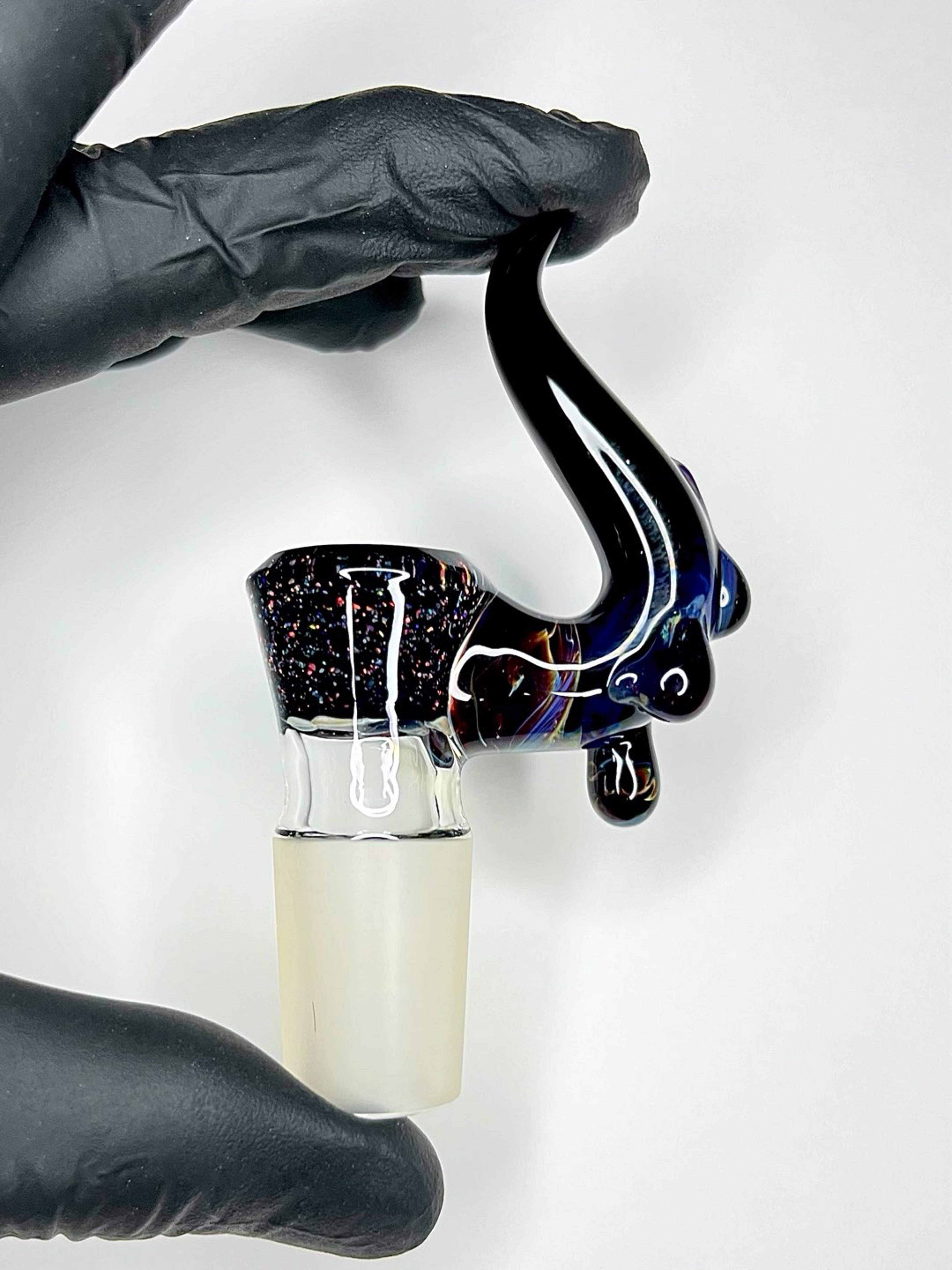 Preview pic of Double Amber Purple/Cropal 18mm drip slide