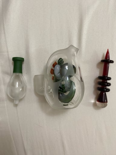 Preview pic of BTGB Yoshi Mini Egg /carb cap/ dab tool / peli