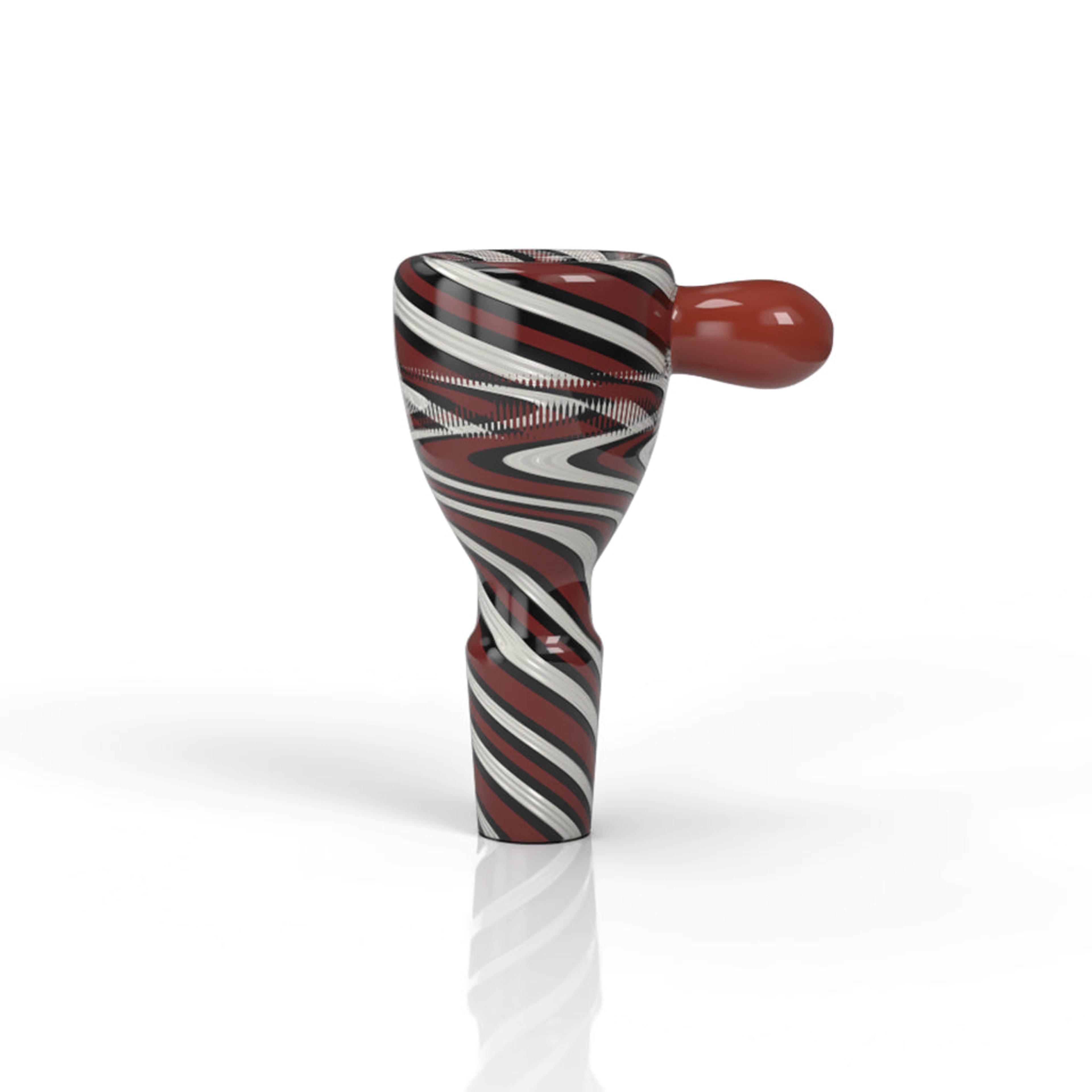 GLASS FLOWER BOWL (FB-7) image 0