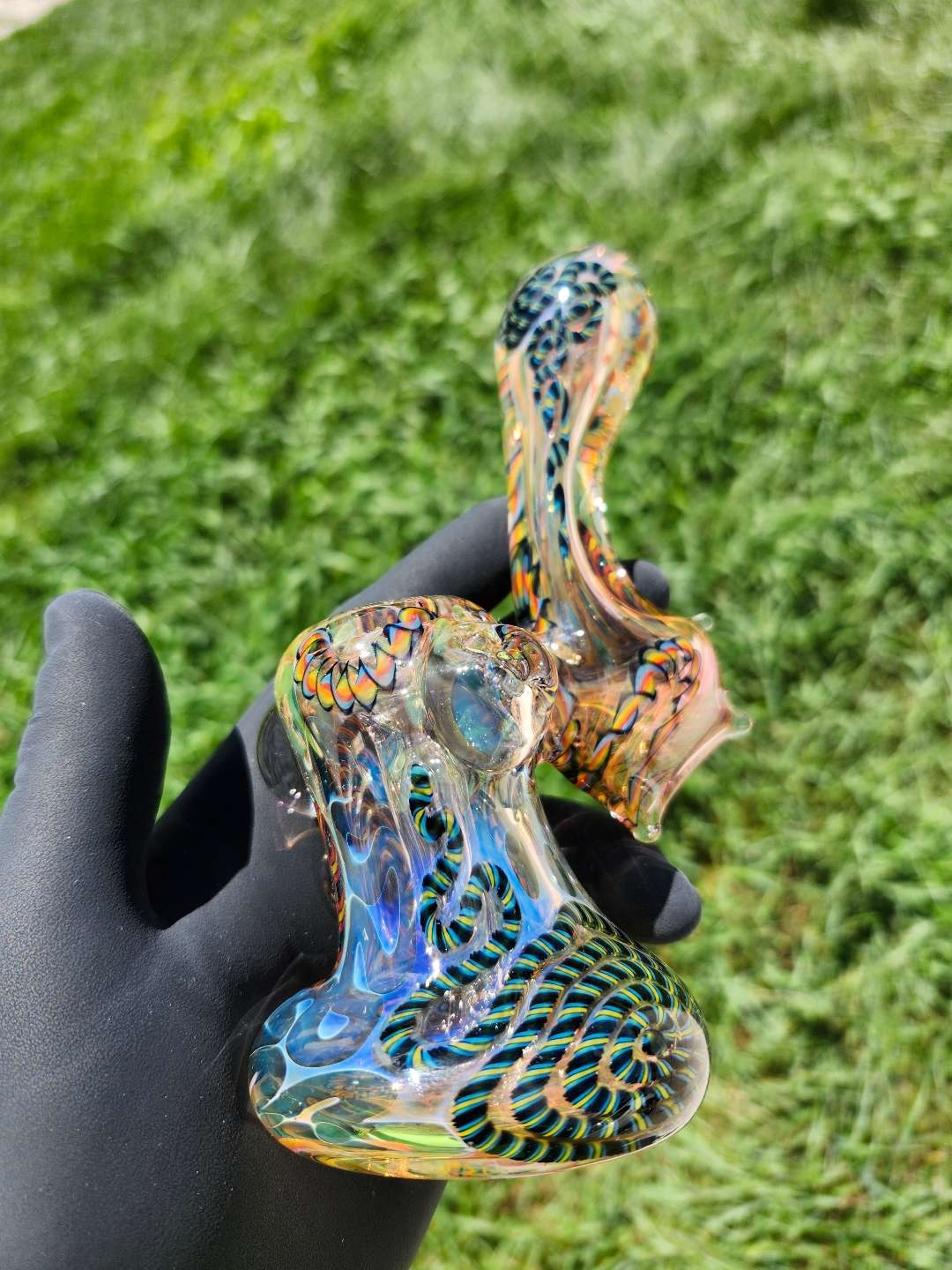 Archer Glass Push Bubbler image 0