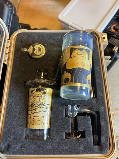 Preview pic of Immaculate Glass Custom Snorlax Set