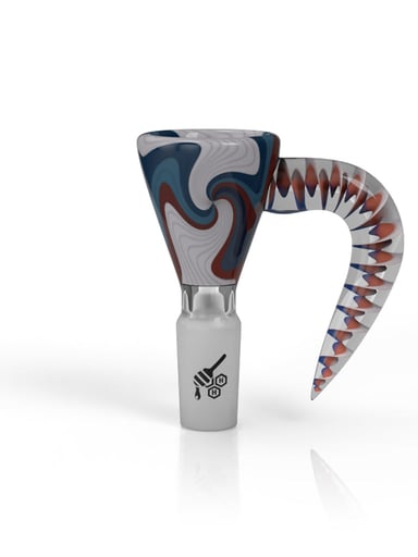 Preview pic of MARTINI SPLASH HORN PULL BONG SLIDE
