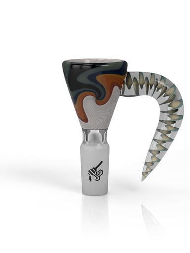 Preview pic of MARTINI SPLASH HORN PULL BONG SLIDE