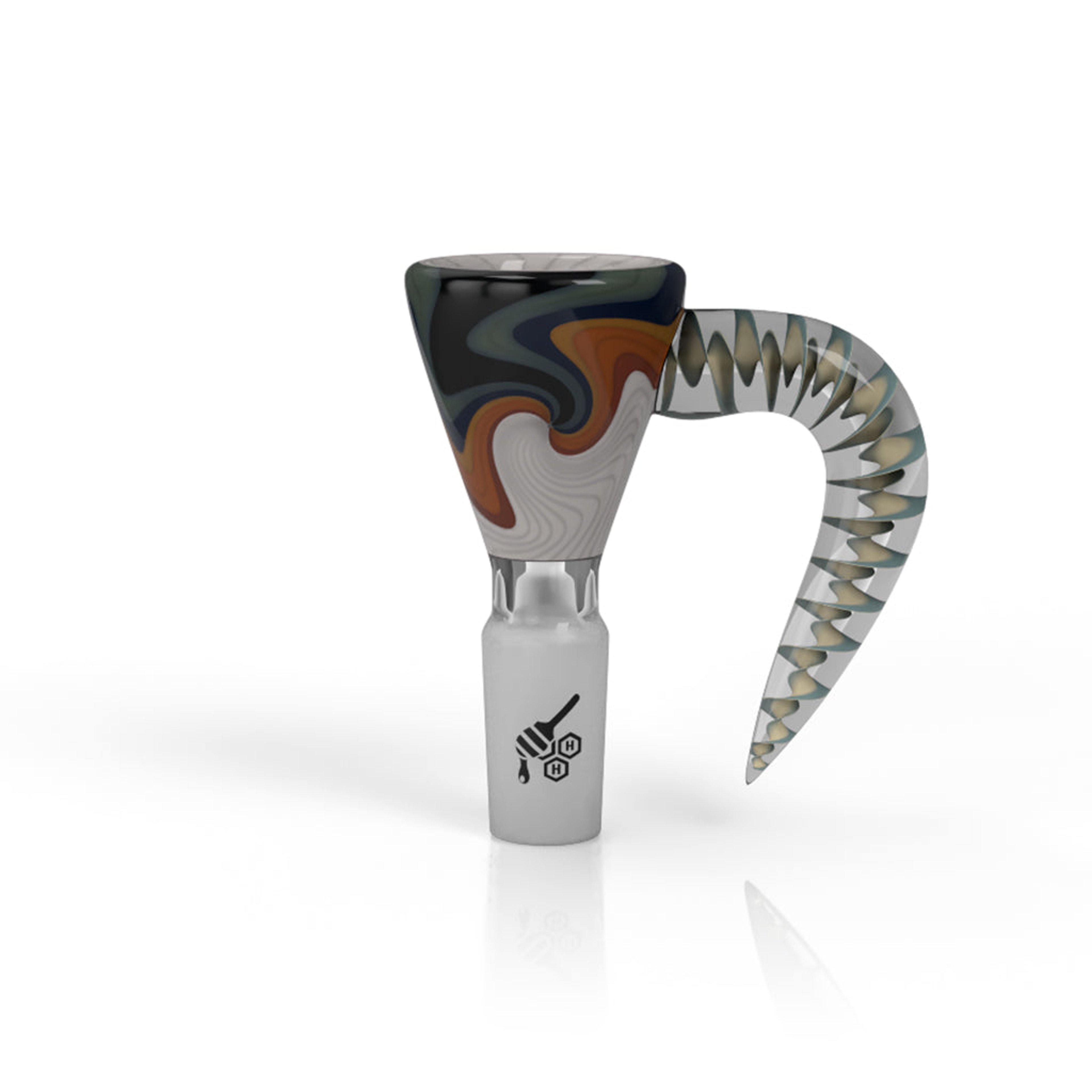 Preview pic of MARTINI SPLASH HORN PULL BONG SLIDE