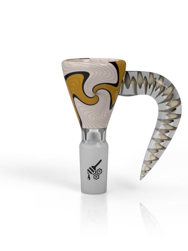 Preview pic of MARTINI SPLASH HORN PULL BONG SLIDE
