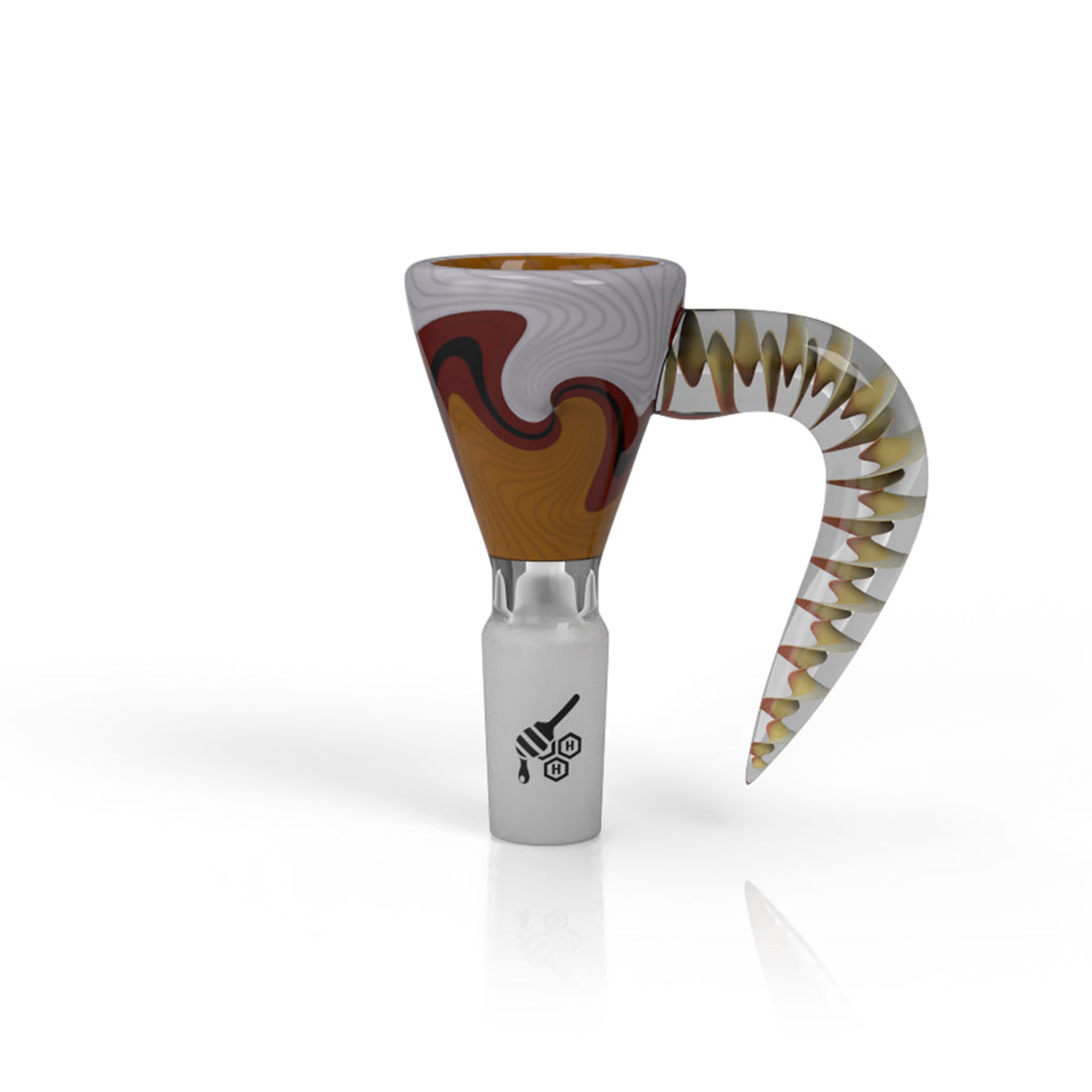Preview pic of MARTINI SPLASH HORN PULL BONG SLIDE
