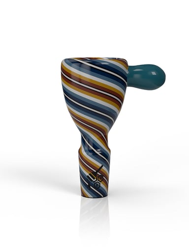 Preview pic of WIG WAG STRIPPED BONG BOWL PIECES