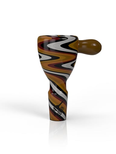 Preview pic of WIG WAG STRIPPED BONG BOWL PIECES