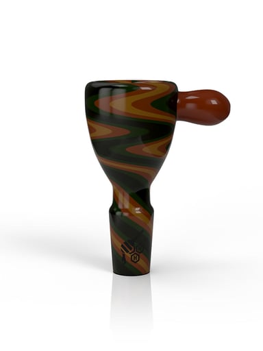 Preview pic of WIG WAG STRIPPED BONG BOWL PIECES