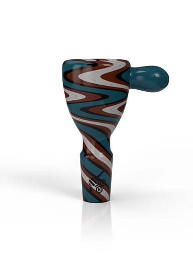 Preview pic of WIG WAG STRIPPED BONG BOWL PIECES