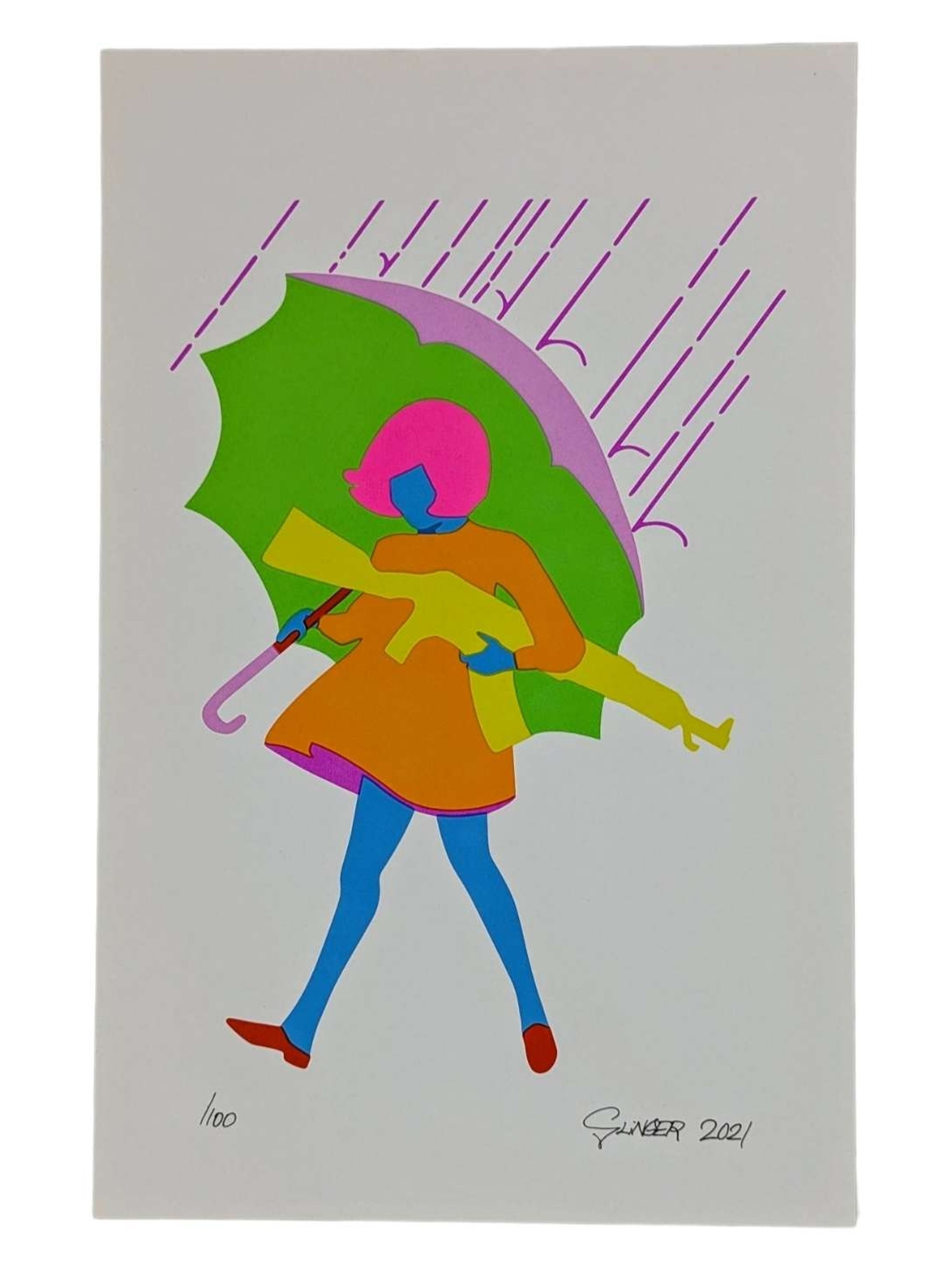 Preview pic of Slinger "Post Modern Girl" Print