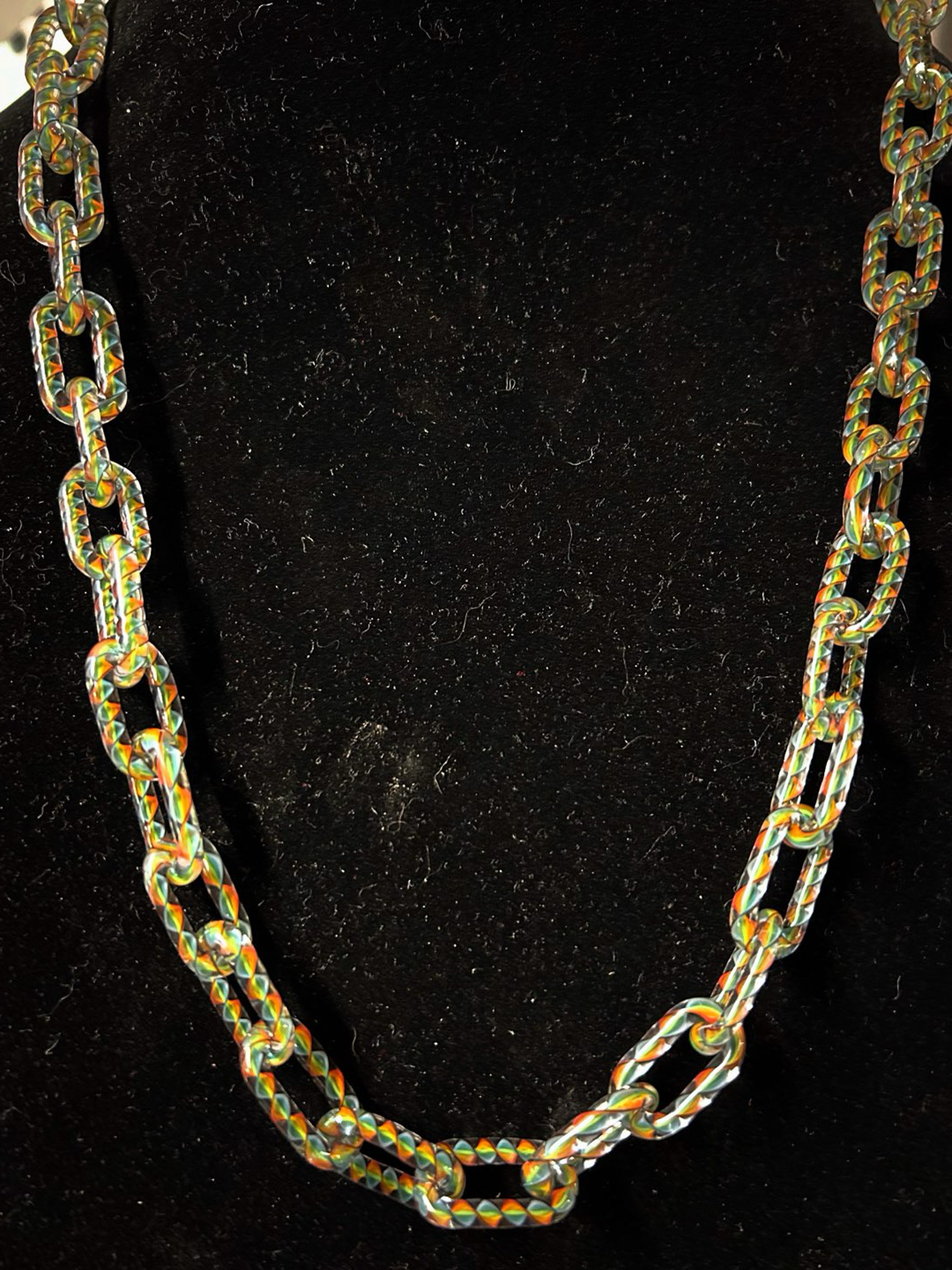 Preview pic of Glass chain necklace