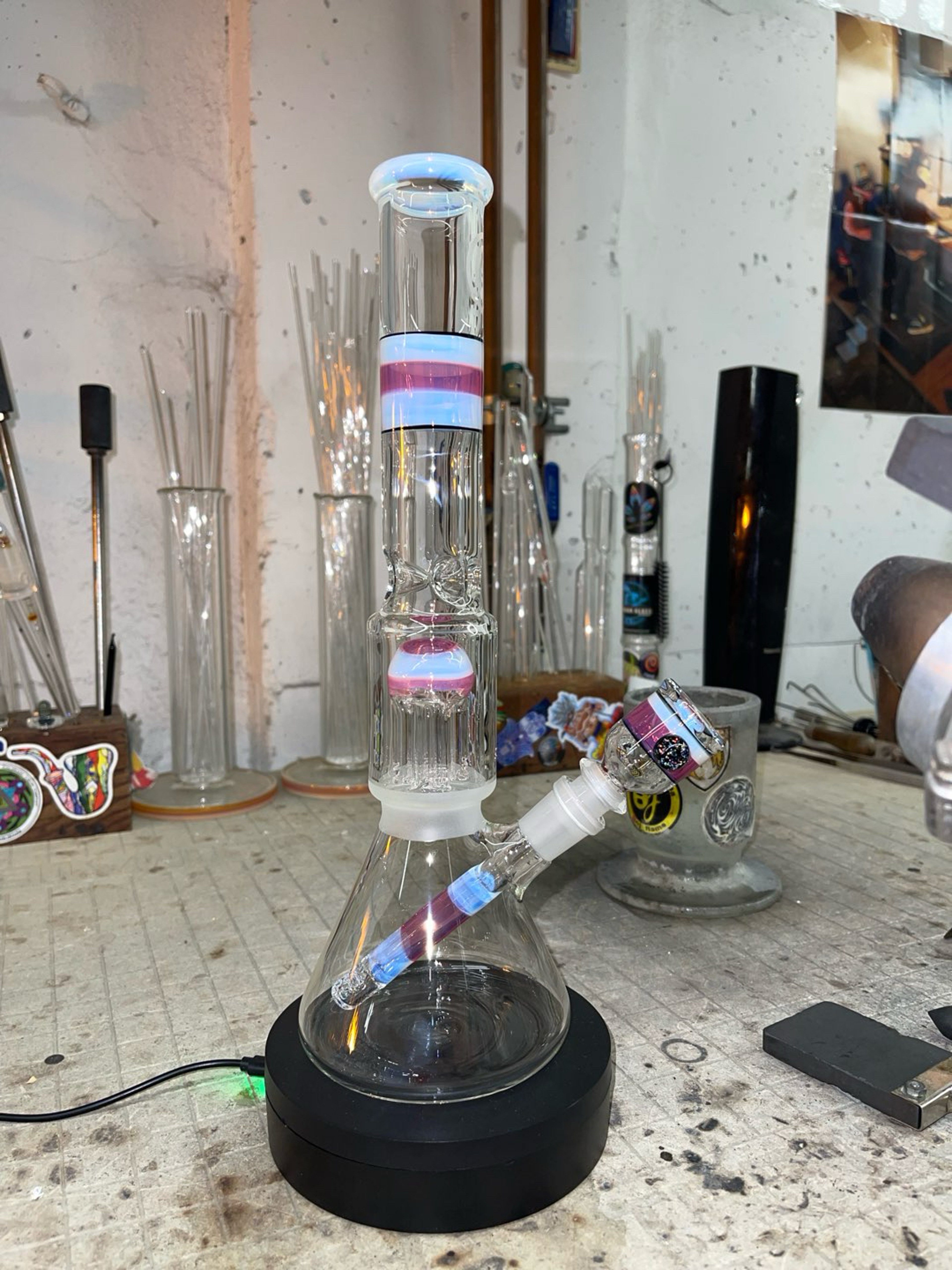 Preview pic of Beaker to 4 arm perc