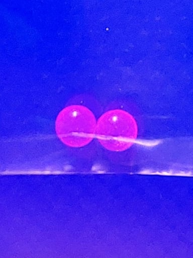 Preview pic of 3mm Ruby Orbital Terp Pearls (2) for Puffco Proxy Pivot & New Peak