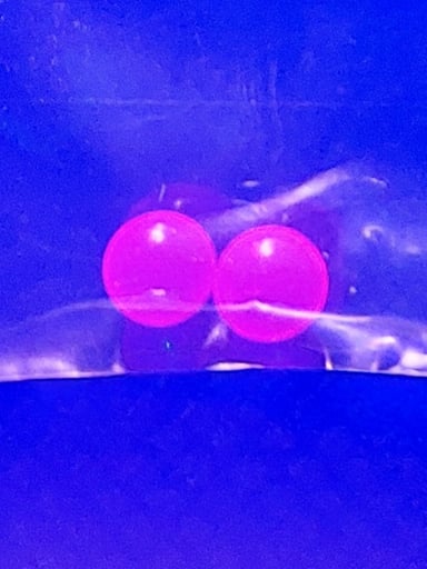 Preview pic of 4mm Ruby Orbital Terp Pearls (2) for Puffco Peak Pro