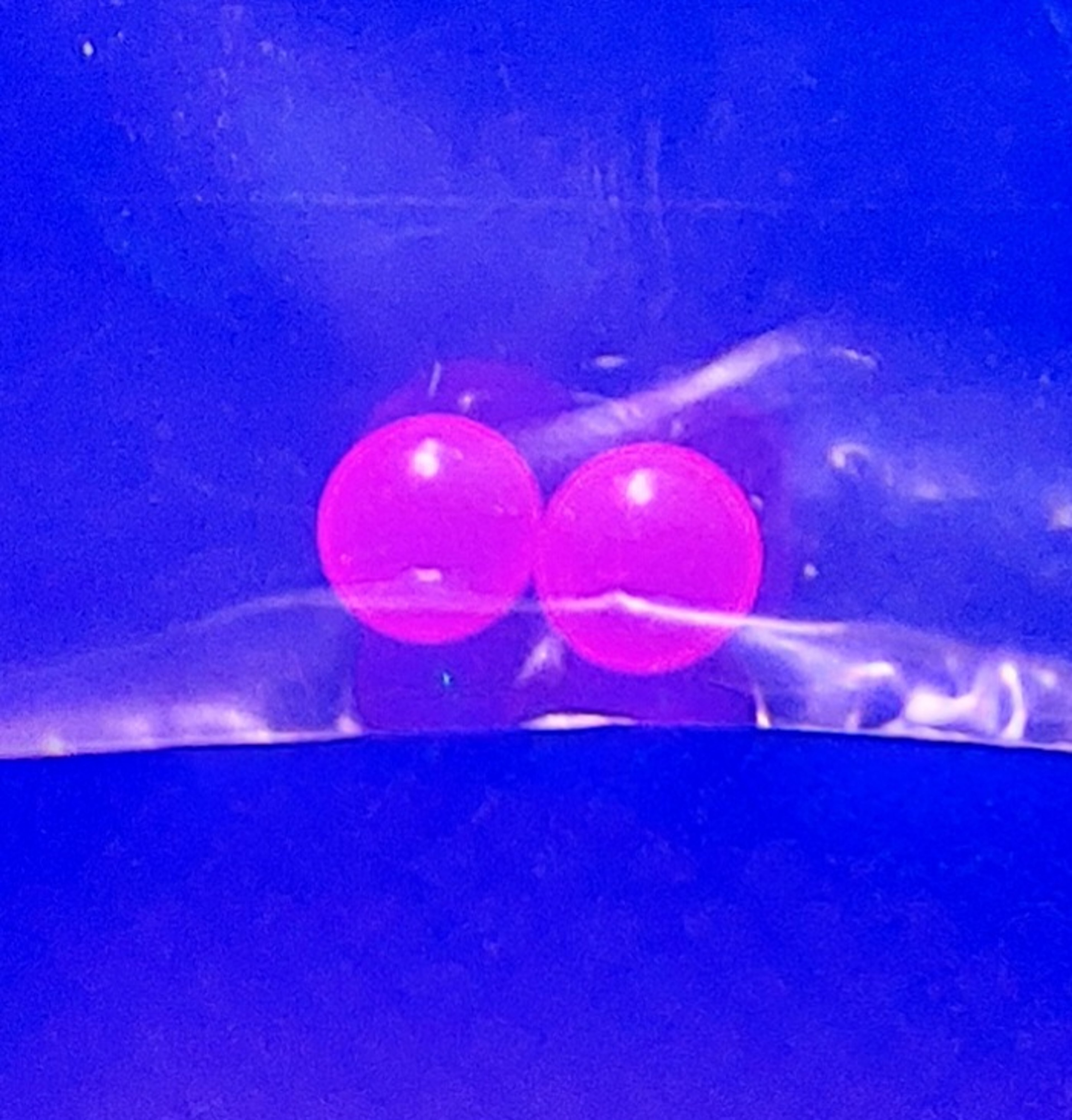 Preview pic of 4mm Ruby Orbital Terp Pearls (2) for Puffco Peak Pro