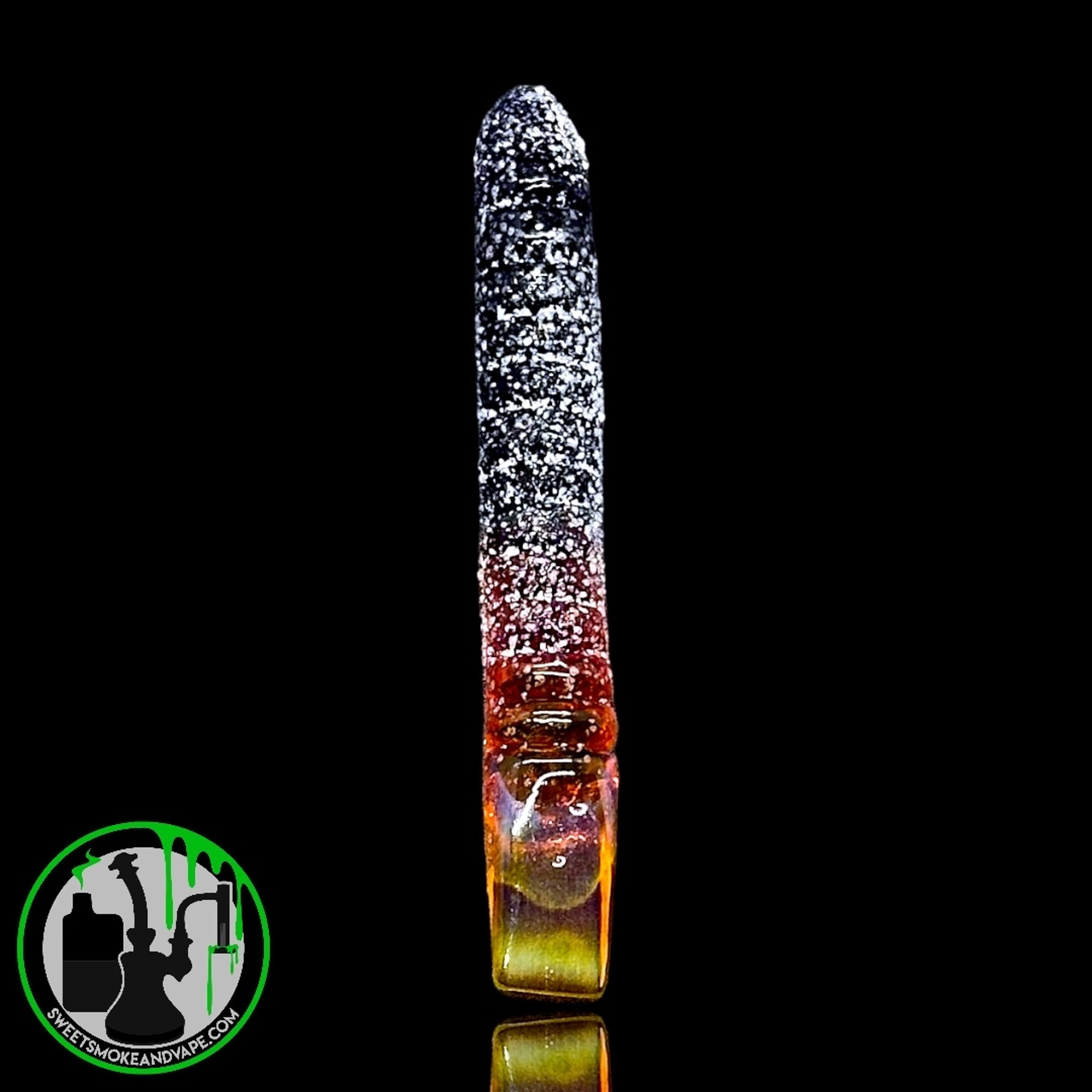 Preview pic of Emperial Glass - Sour Worm Flat Dab Tool #2