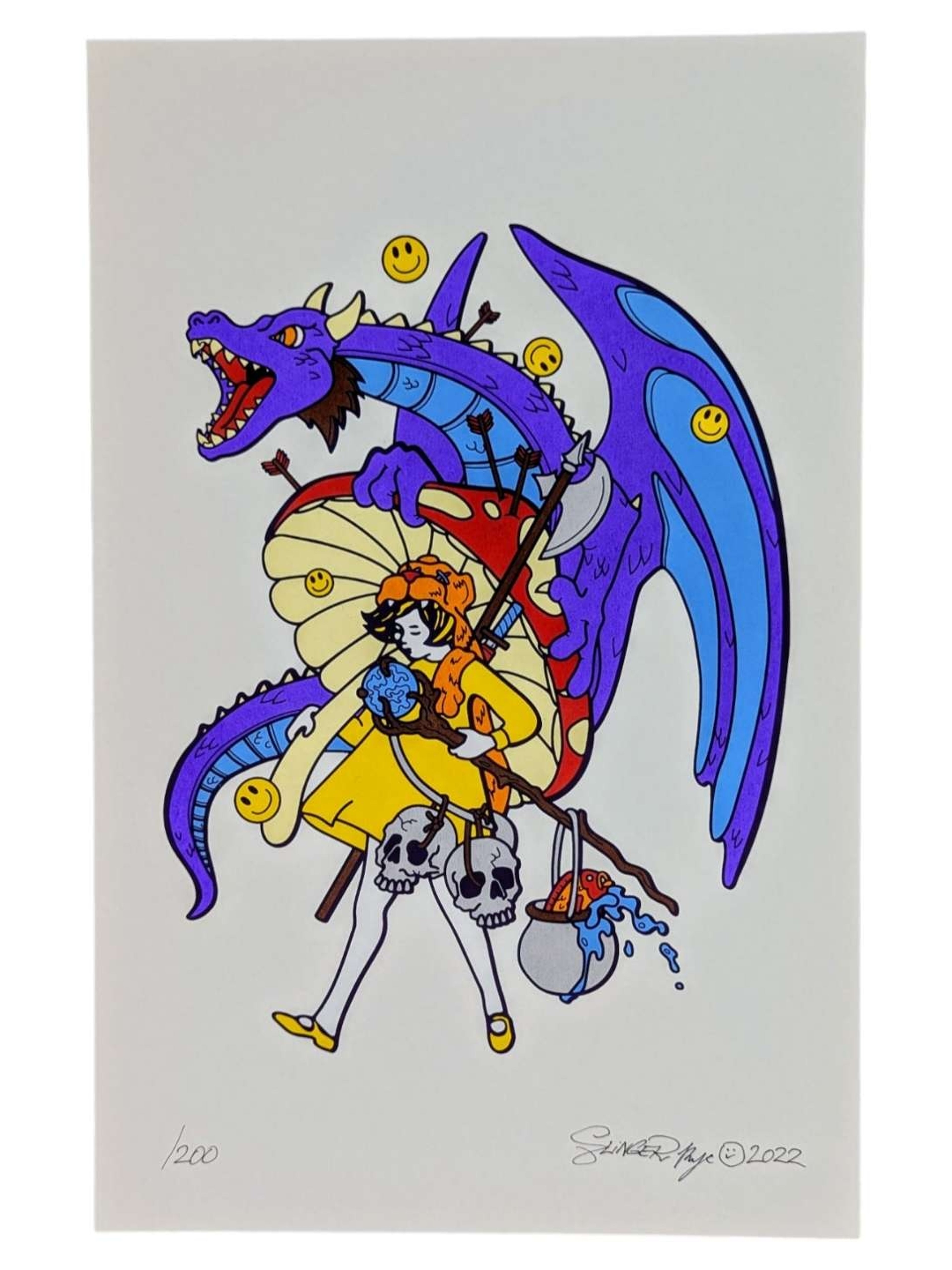 Preview pic of Slinger x Rye "Spiritual Advisor" Print