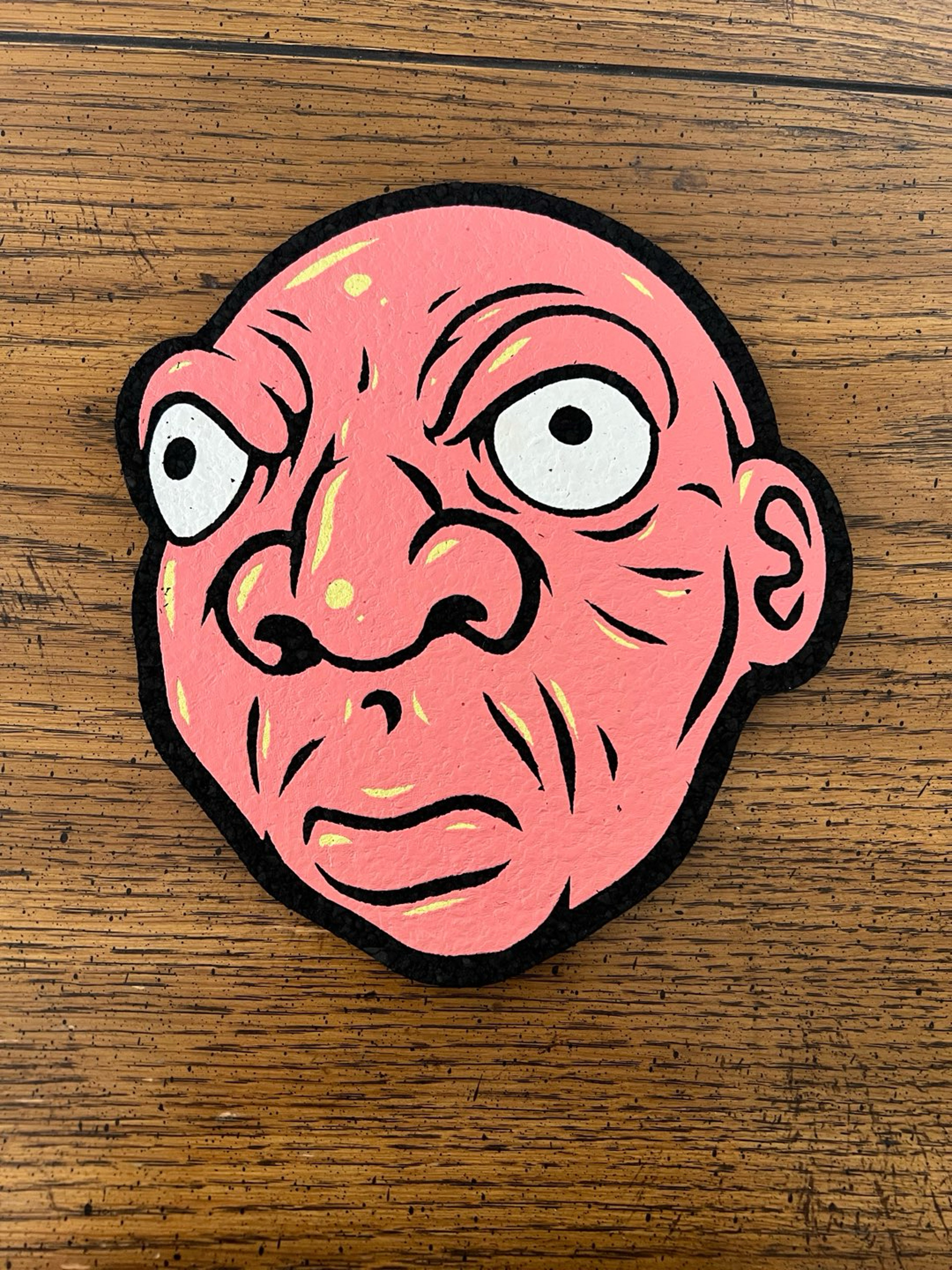 Preview pic of Peach colored Voorhees Face mat